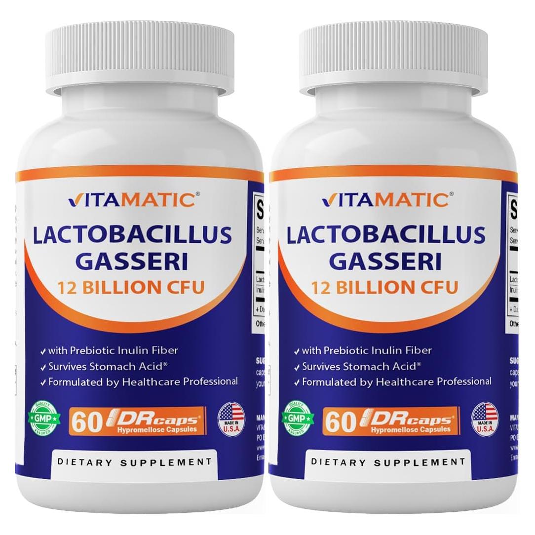 Vitamatic Lactobacillus Gasseri 12 Mil Millones - 60 Cápsulas