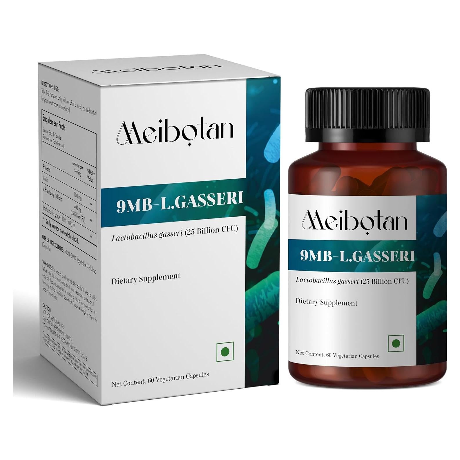 Probioticos Meibotan Lactobacillus gasseri 25 Mil Millones - 60 Cápsulas