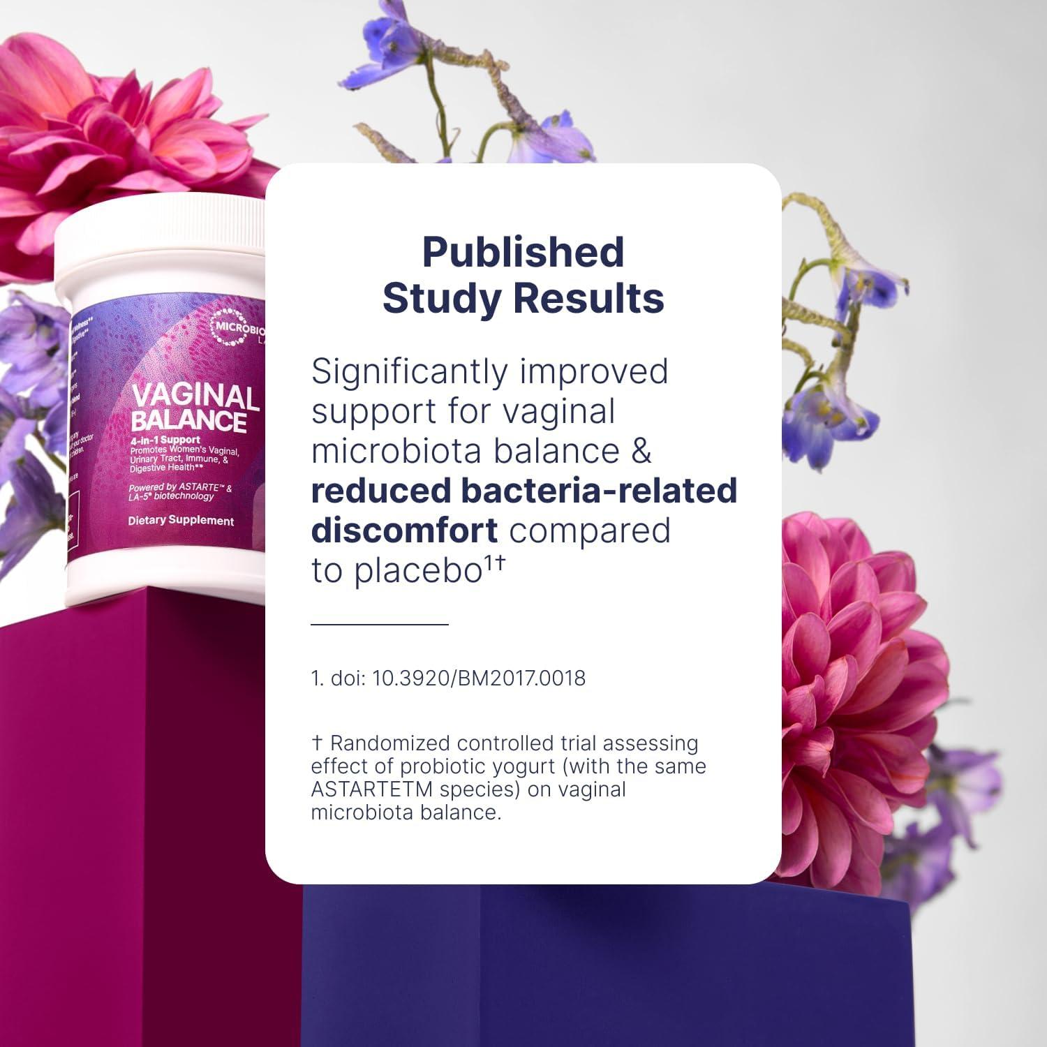 Probioticos Vaginales Microbiome Labs - 60 Cápsulas Veganas