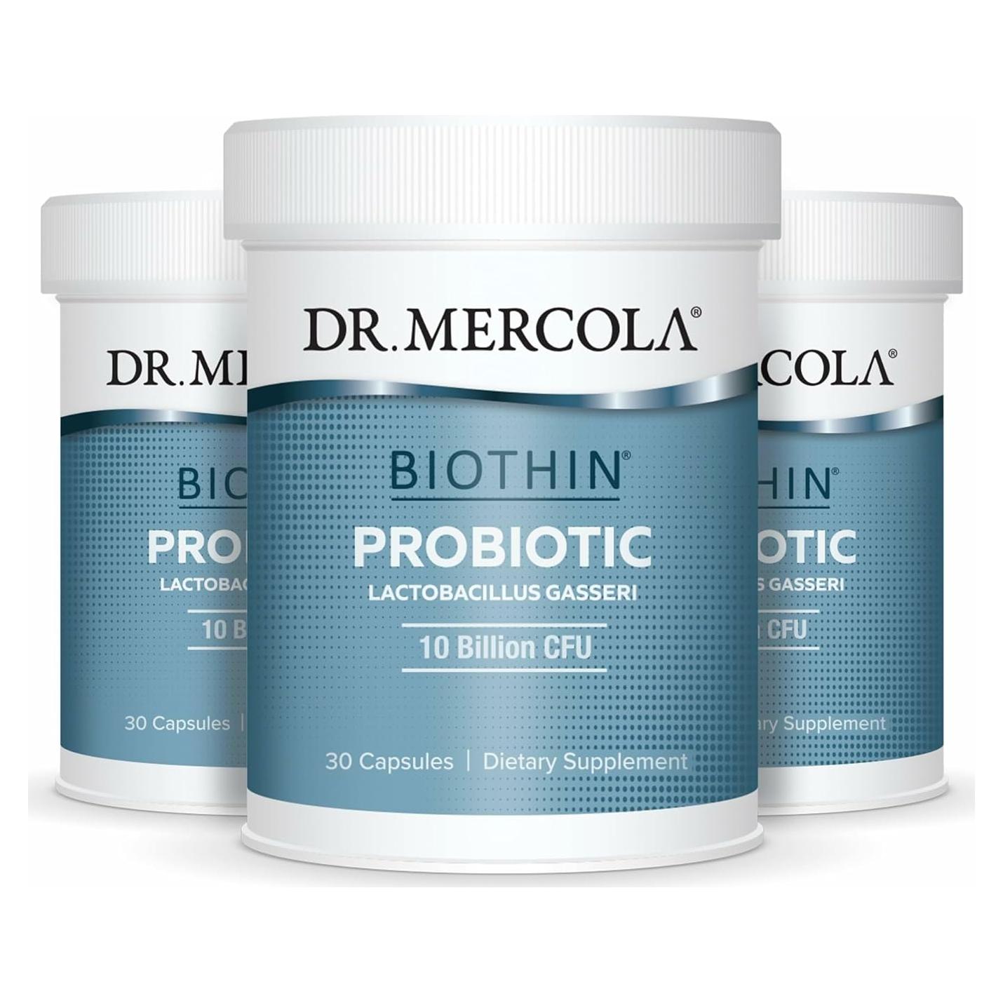 Suplemento Probiotico Dr. Mercola Biothin 90 Cápsulas
