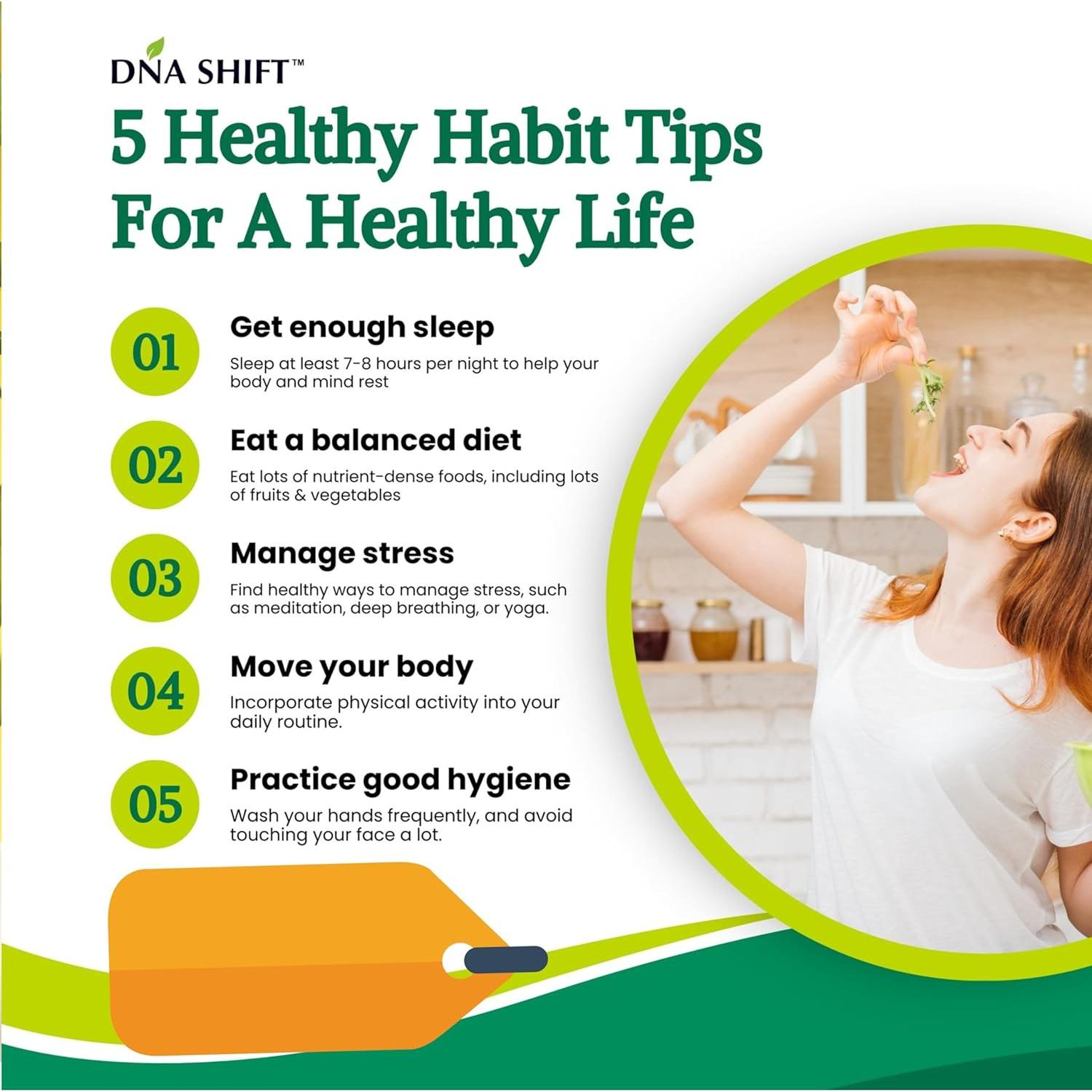 Probióticos 50 Mil Millones DNA SHIFT - 11 Cepas Vivas 30 Cápsulas