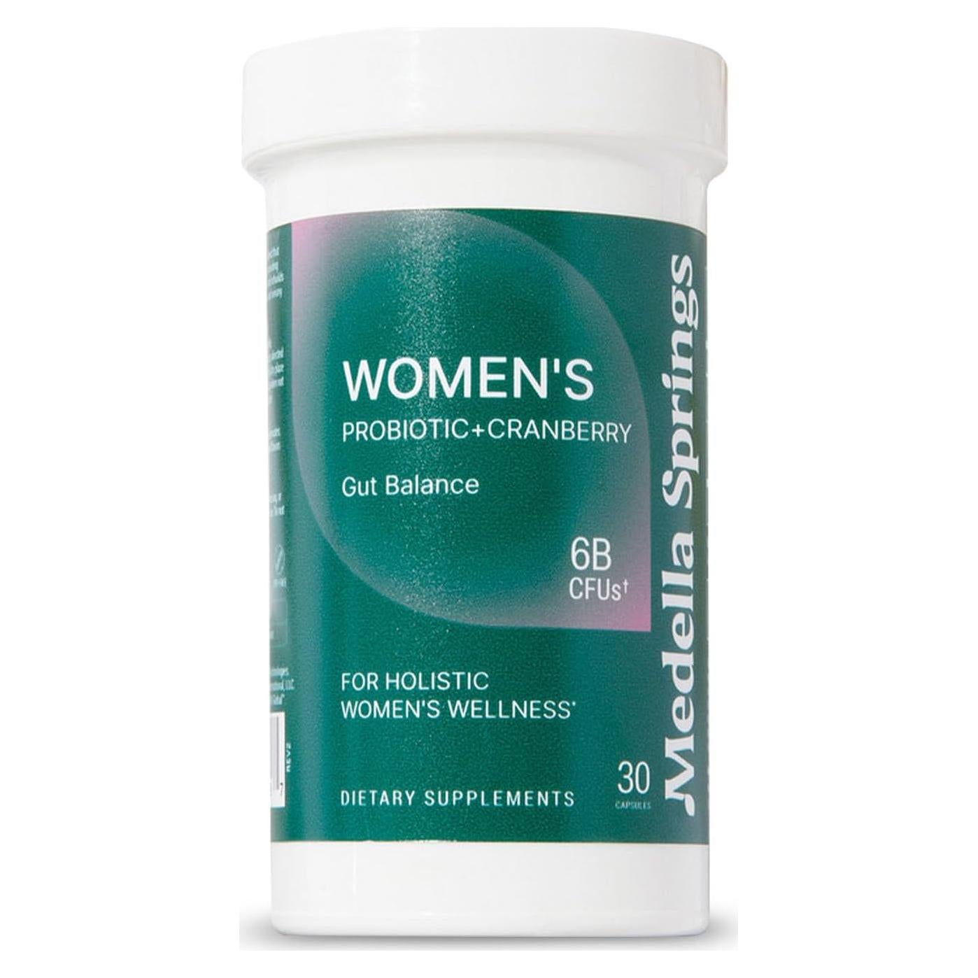 Probioticos para Mujeres Medella 6 Mil Millones CFU 4 Cepas
