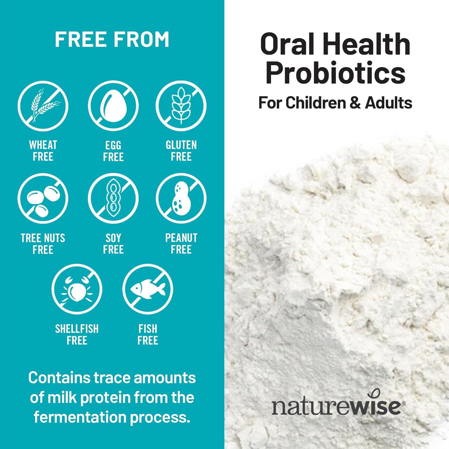 Probioticos Orales NatureWise Menta Sin Azúcar 30 Tabletas