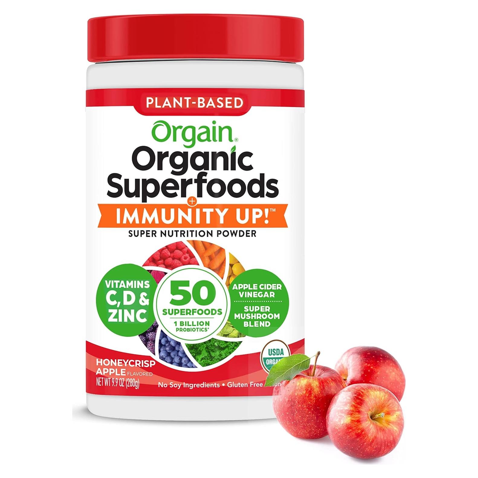 Polvo de Superalimentos Orgánicos Orgain 0.28kg - Inmunidad