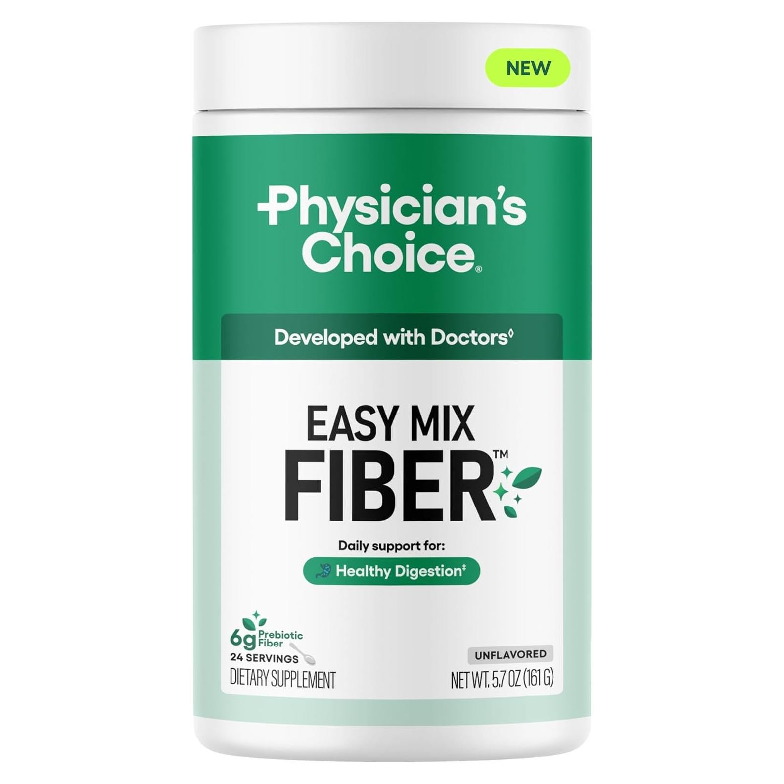 Mezcla Fácil de Fibra Elección del Médico 162g - Sin Sabor