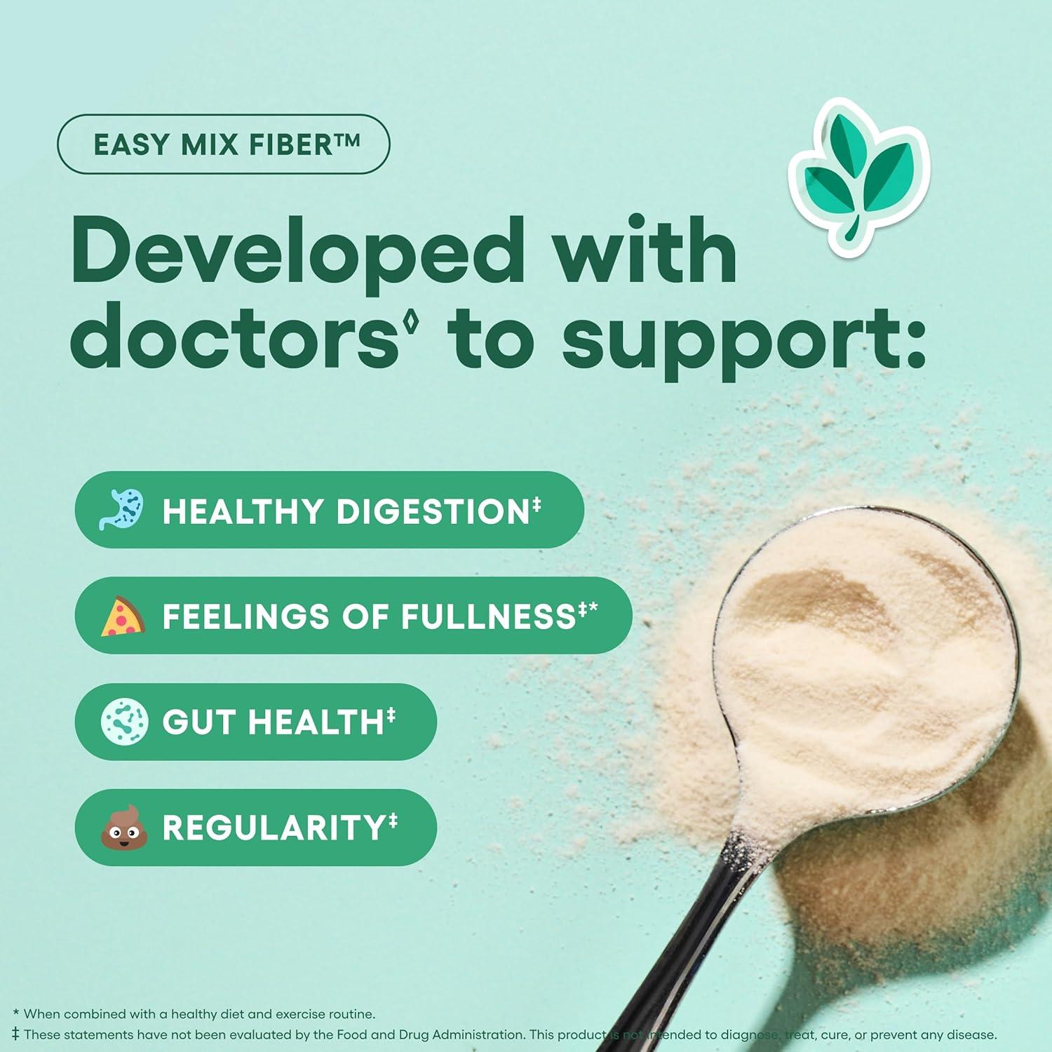 Mezcla Fácil de Fibra Elección del Médico 162g - Sin Sabor