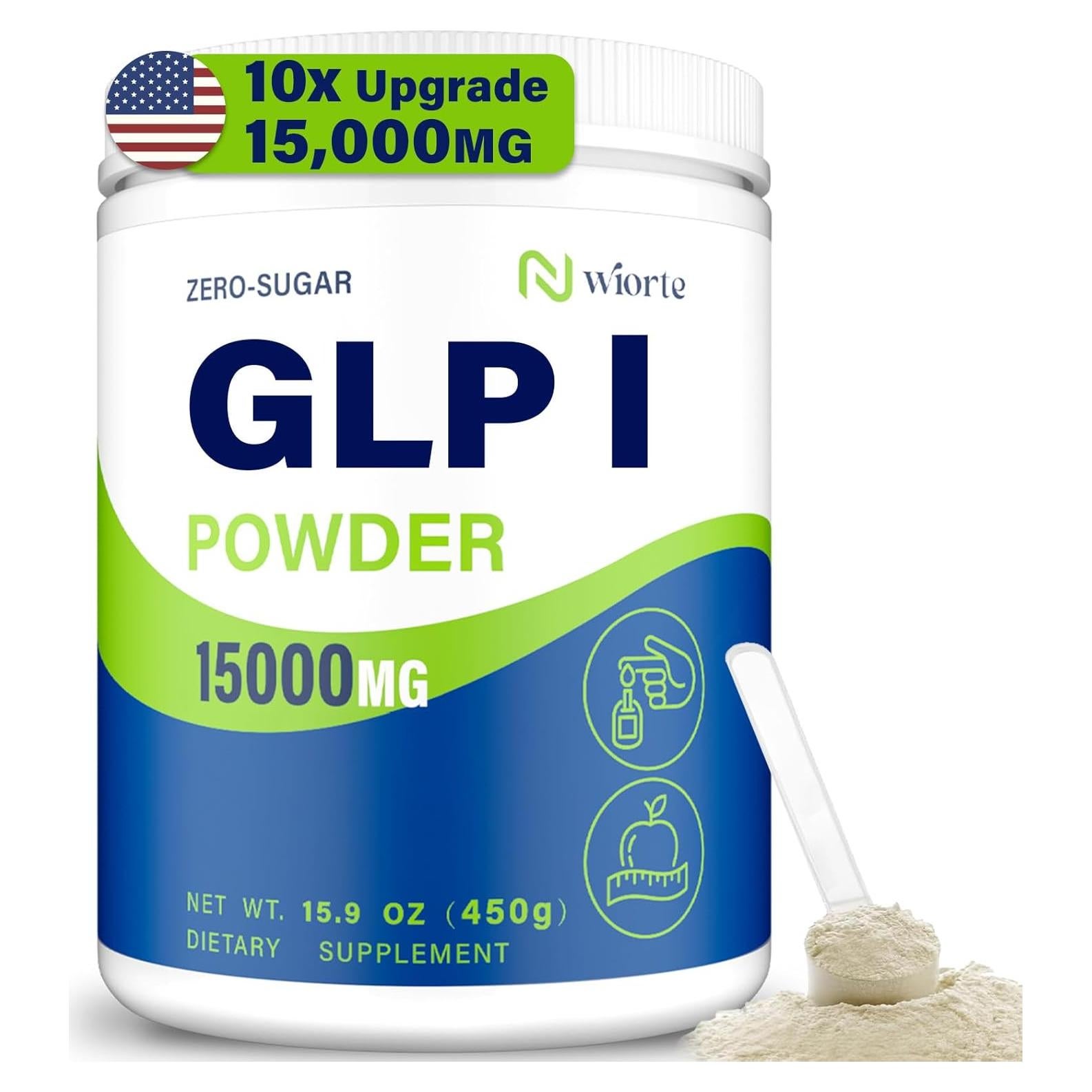Suplemento GLP-1 Nwiorte 450g - Apoyo Metabólico y Digestivo