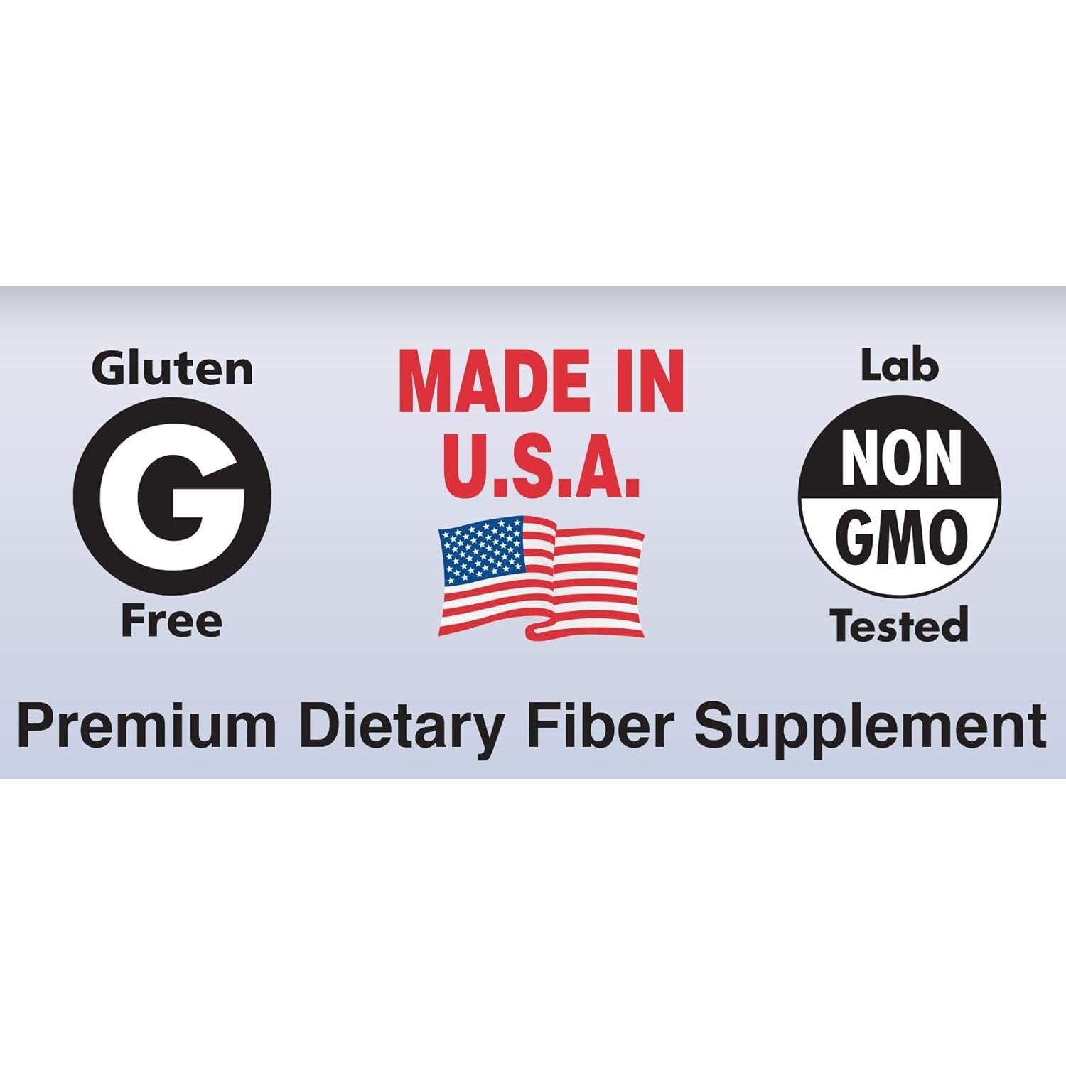 Cápsulas de Cuidado del Colon Yerba Prima - 400 Caps Fibras