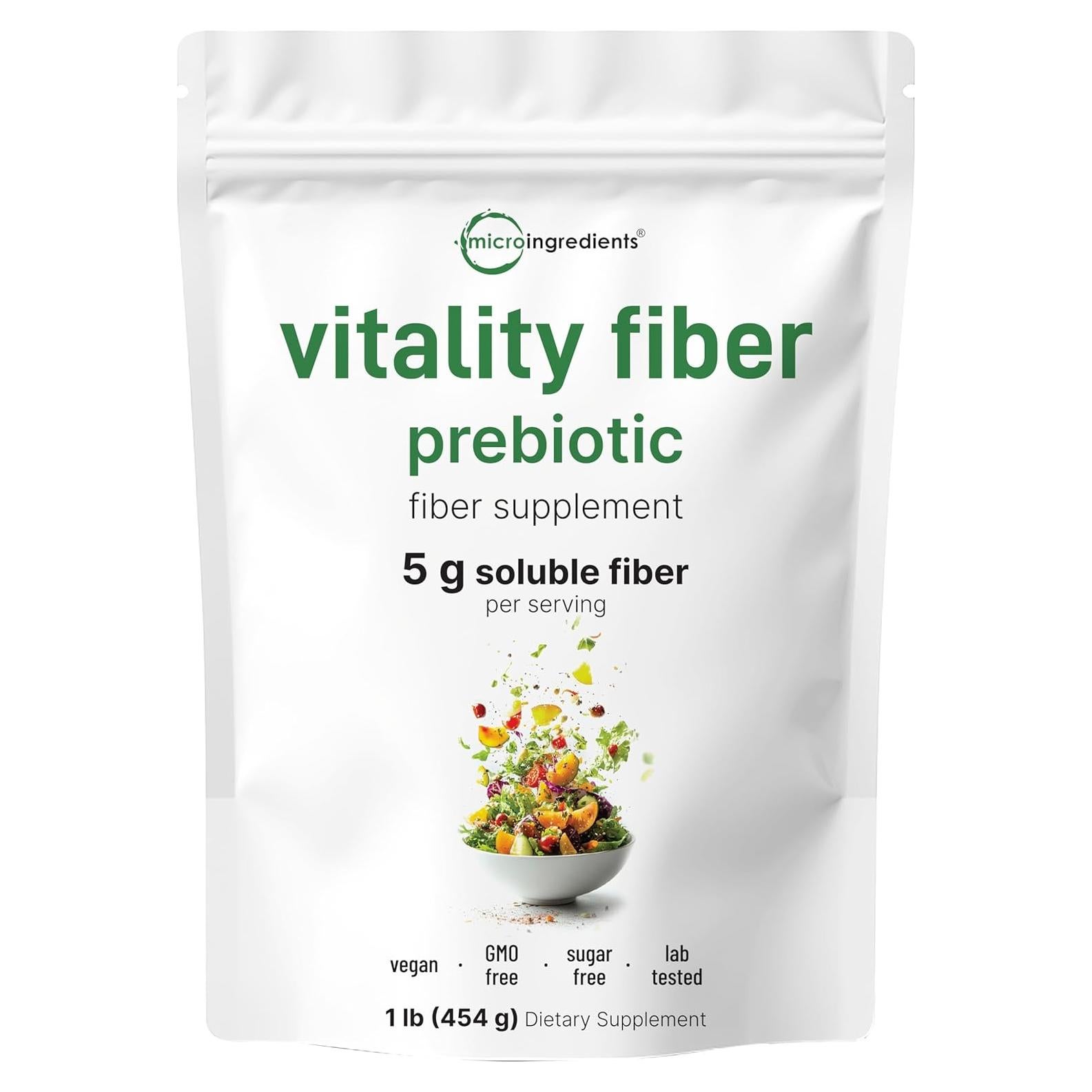 Fibra Prebiótica en Polvo Micro Ingredients 0.45kg - Salud Digestiva