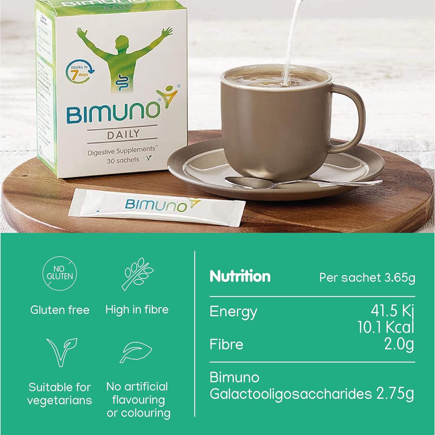 Bimuno Suplemento Inmunidad 100% Vitamina C, D y Zinc 0.49kg