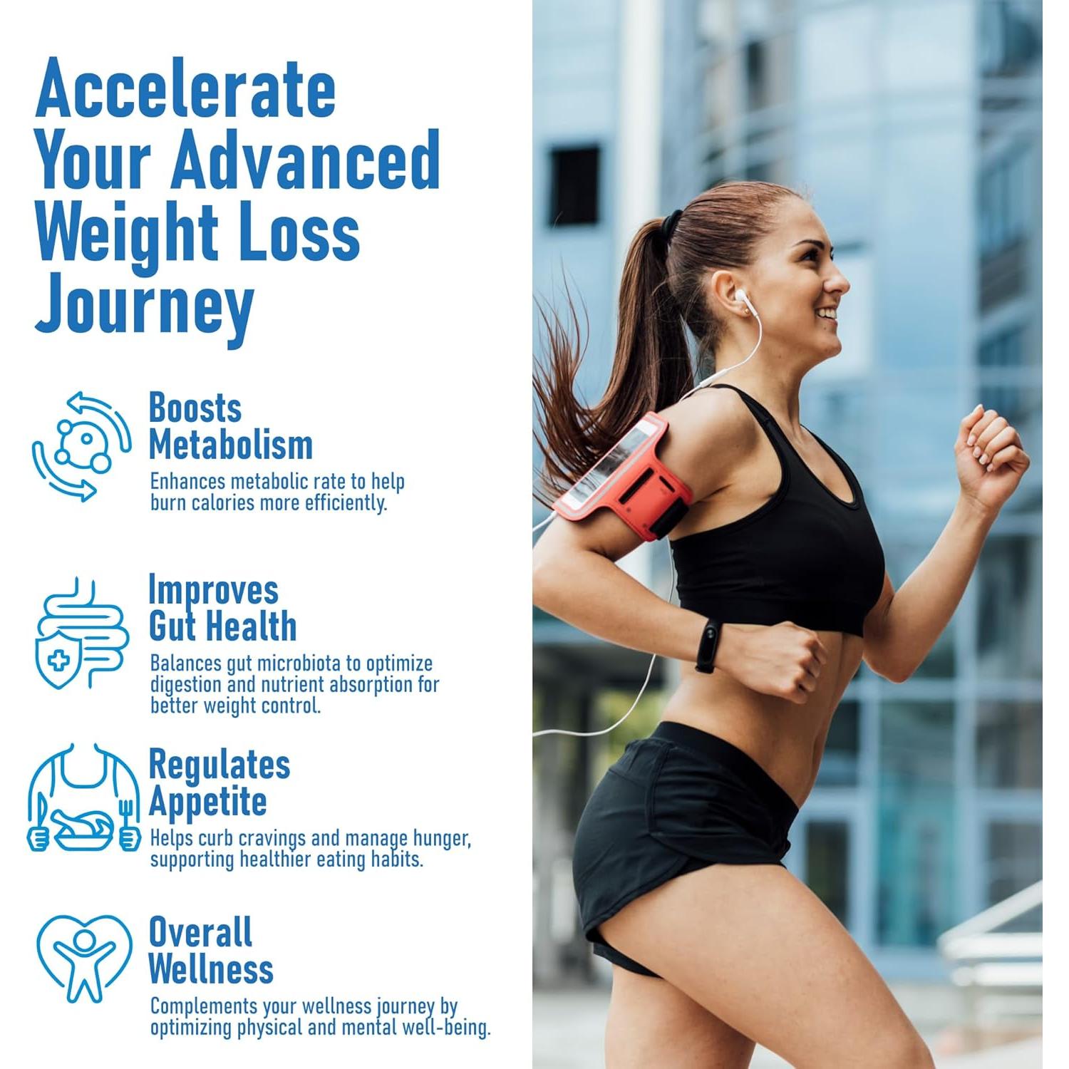 Suplemento GLP-1 Booster Akkermansia 60 Cápsulas Veganas