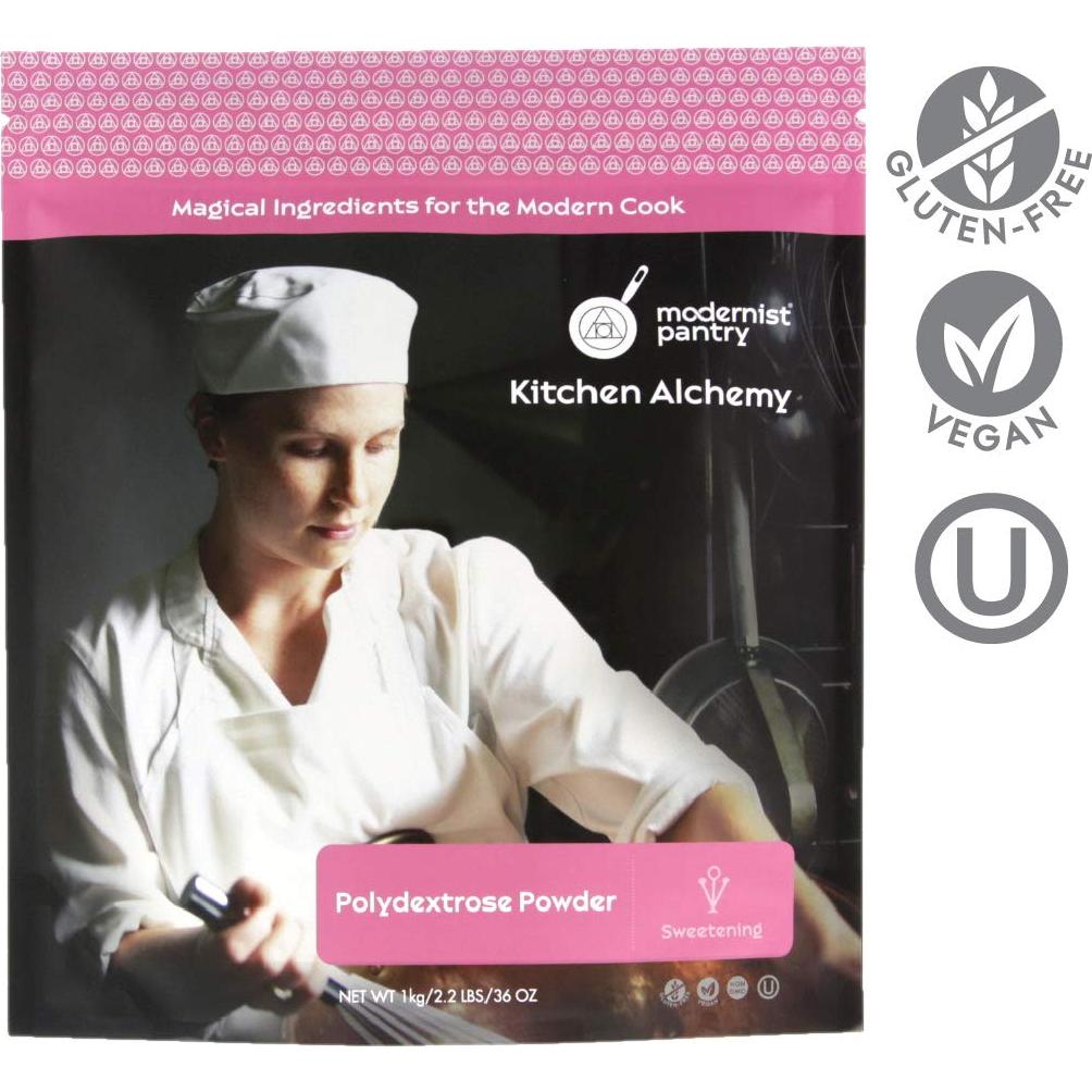 Polvo de Polidextrosa Pura Vegan 1kg - Edulcorante Natural