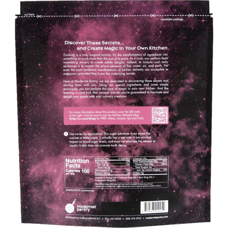 Polvo de Polidextrosa Pura Vegan 1kg - Edulcorante Natural