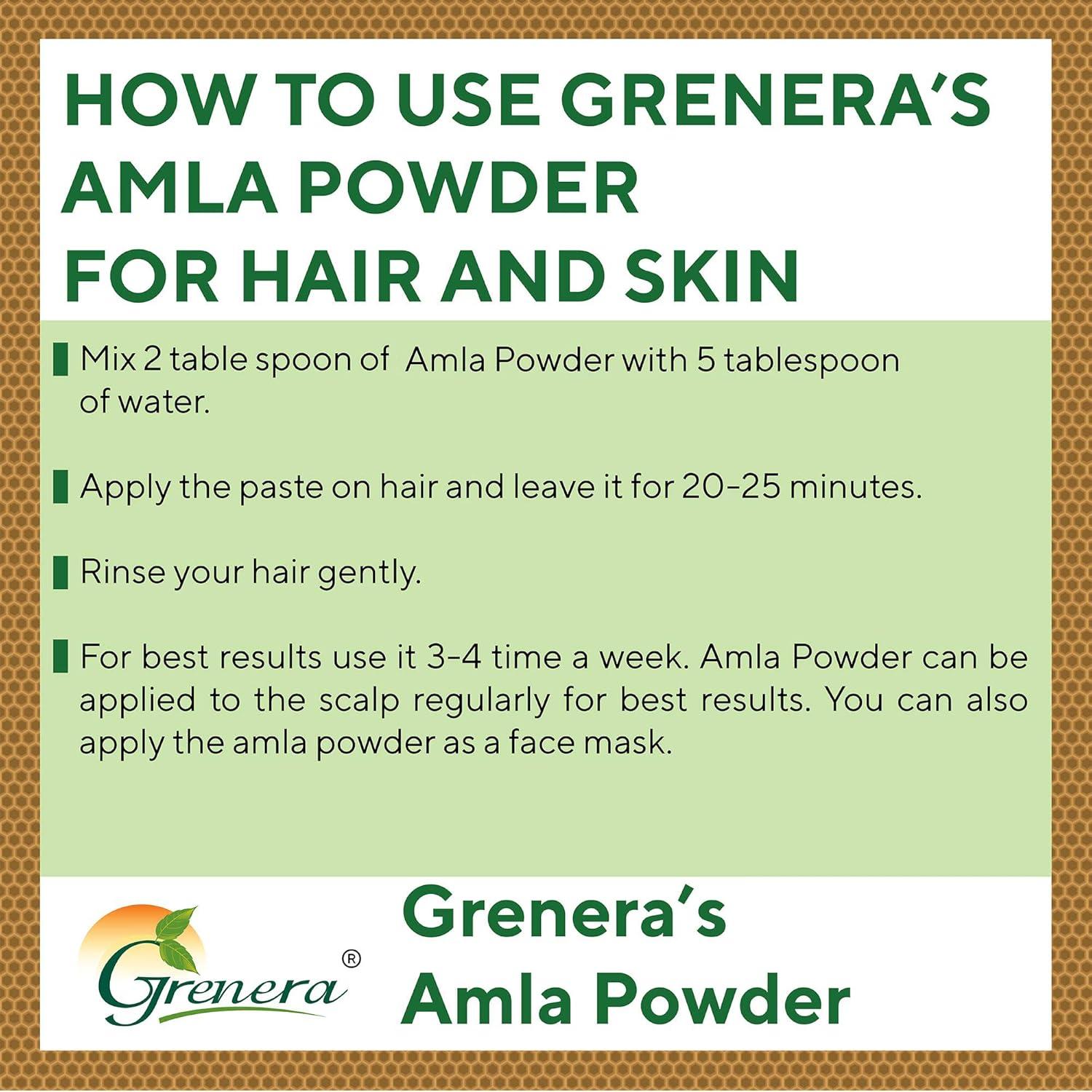 Polvo de Amla Orgánico Grenera 240g - Rico en Vitamina C