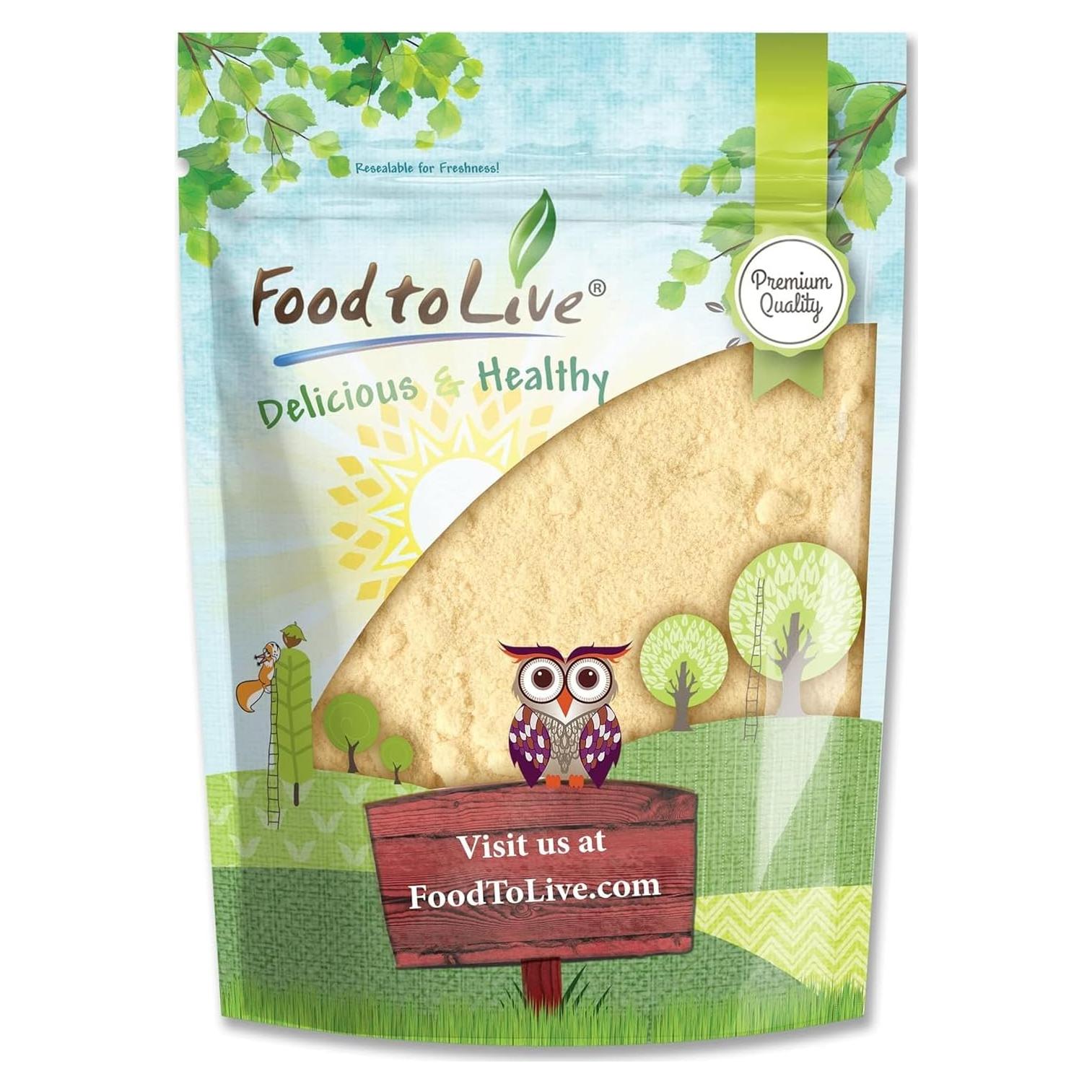 Polvo de Zanahoria Food to Live 113g - Vegano, Crudo, Kosher