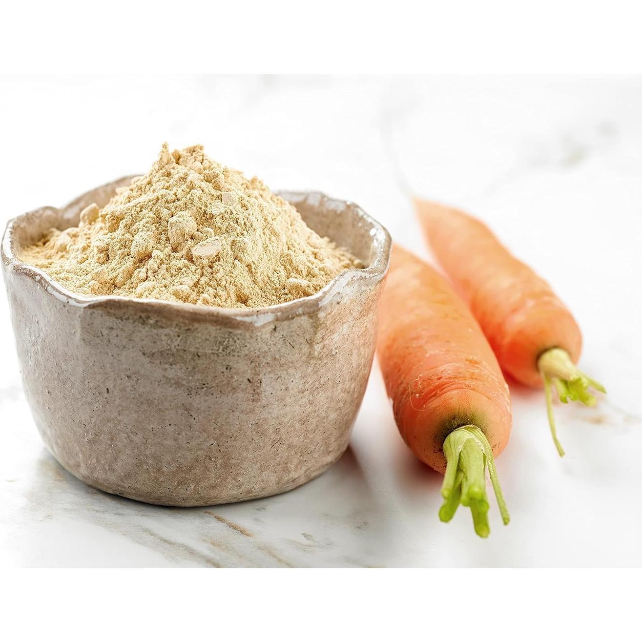 Polvo de Zanahoria Food to Live 113g - Vegano, Crudo, Kosher