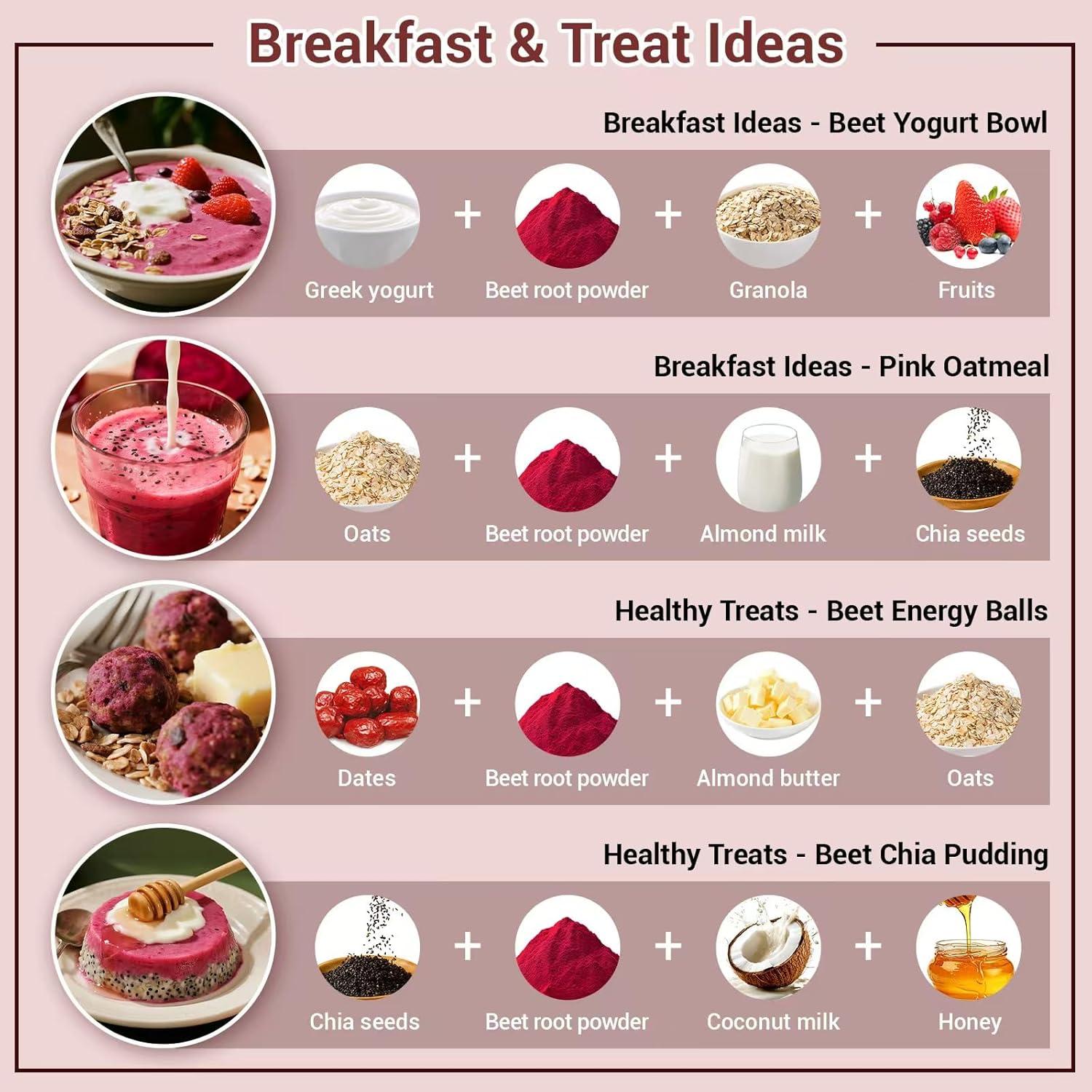 Polvo de Remolacha Cruda BIO NUTRIHEALTH 907g - Superalimento Vegano