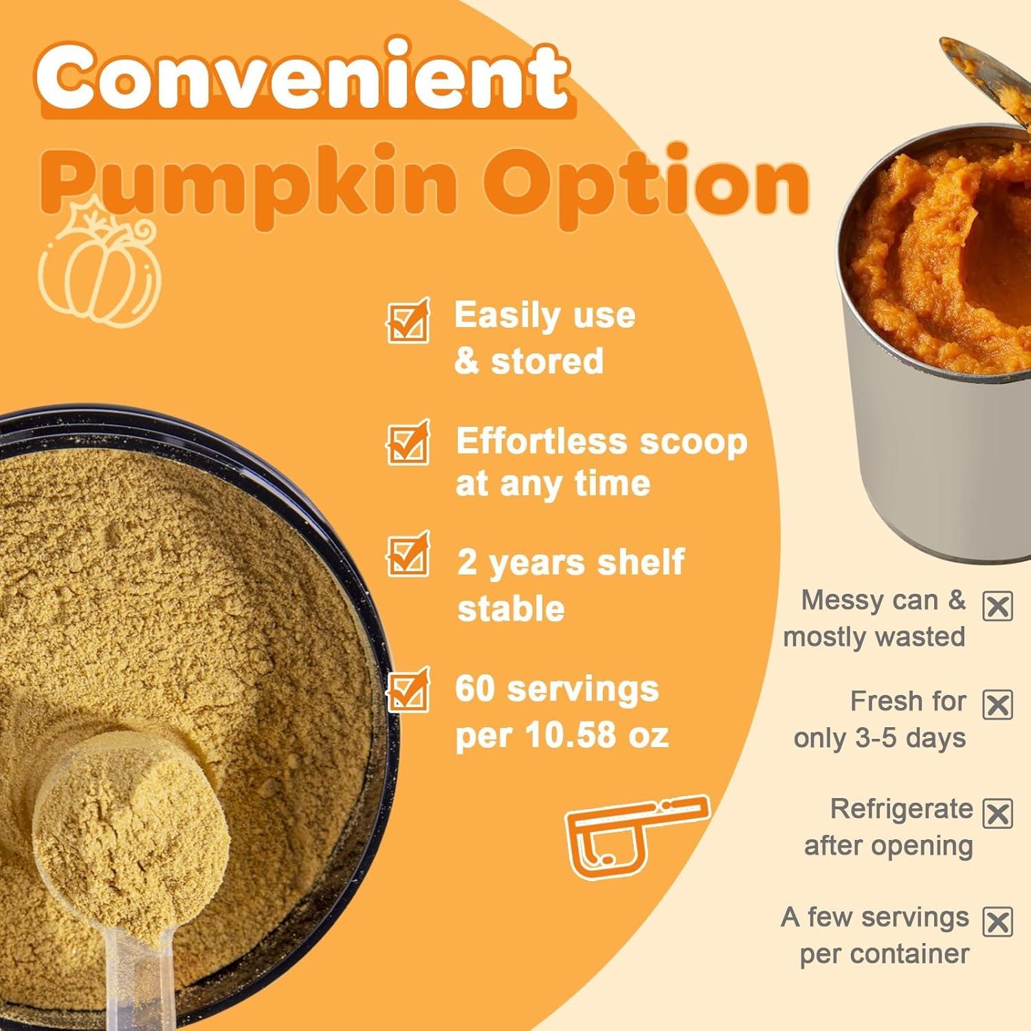 Suplemento de Fibra para Perros ZEBORA 300g - Calabaza y Probioticos