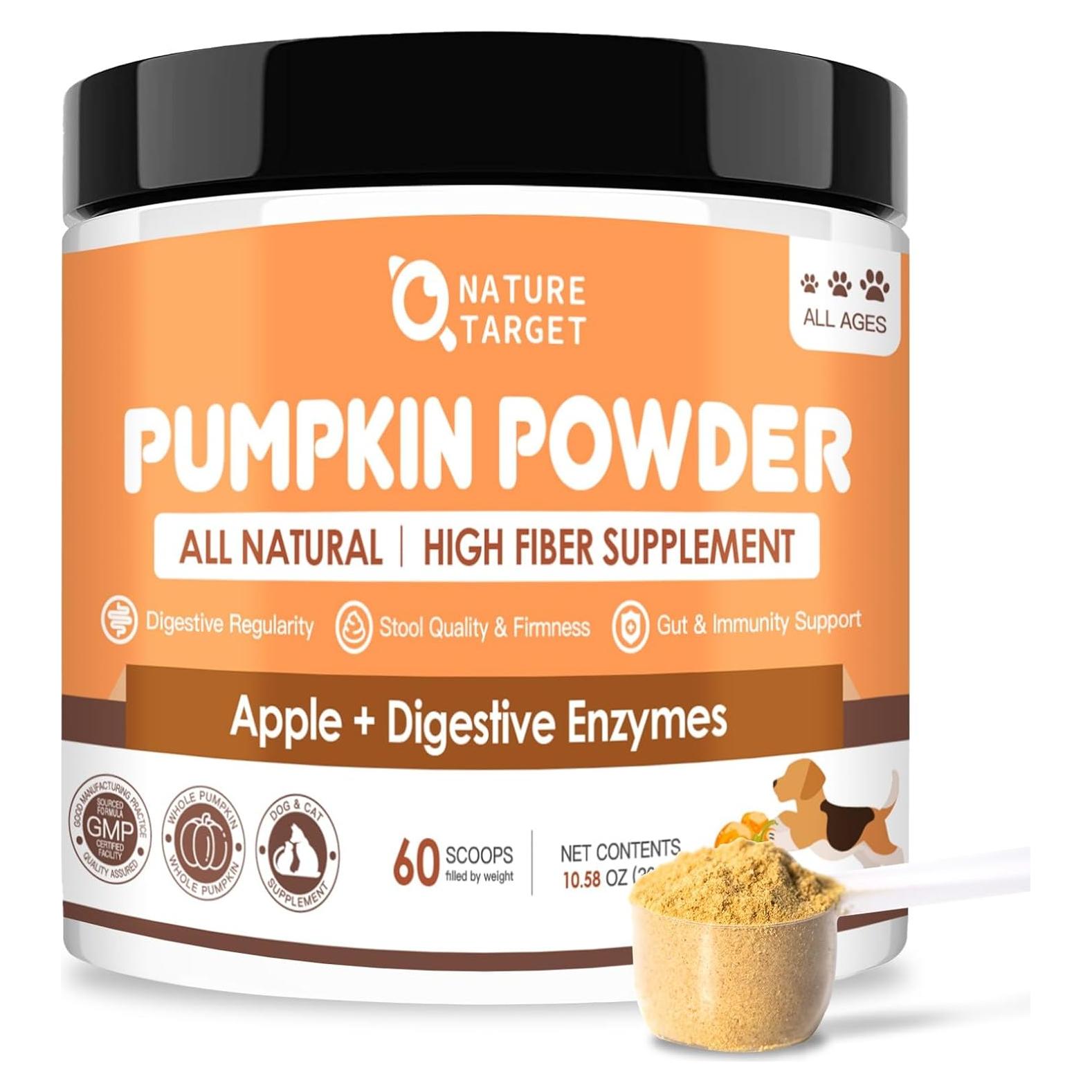 Suplemento de Calabaza para Perros Nature Target 380g