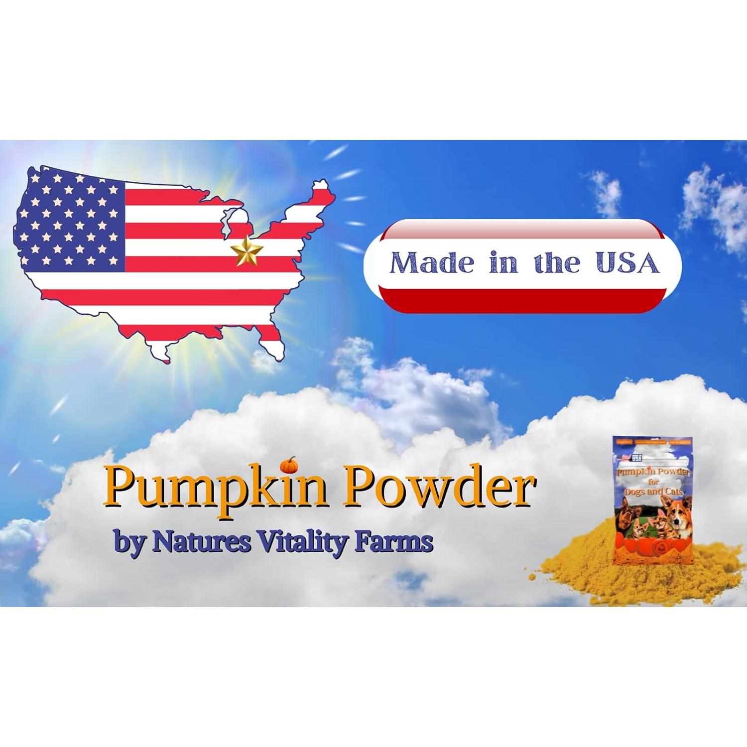 Polvo de Calabaza Natural para Perros Natures Vitality 28g