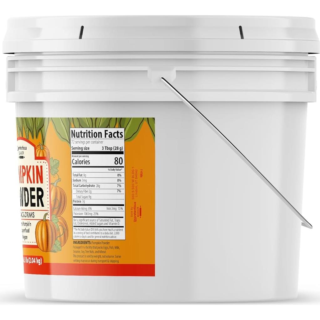 Polvo de Calabaza Sin Pretensiones 2.04 kg - Superalimento