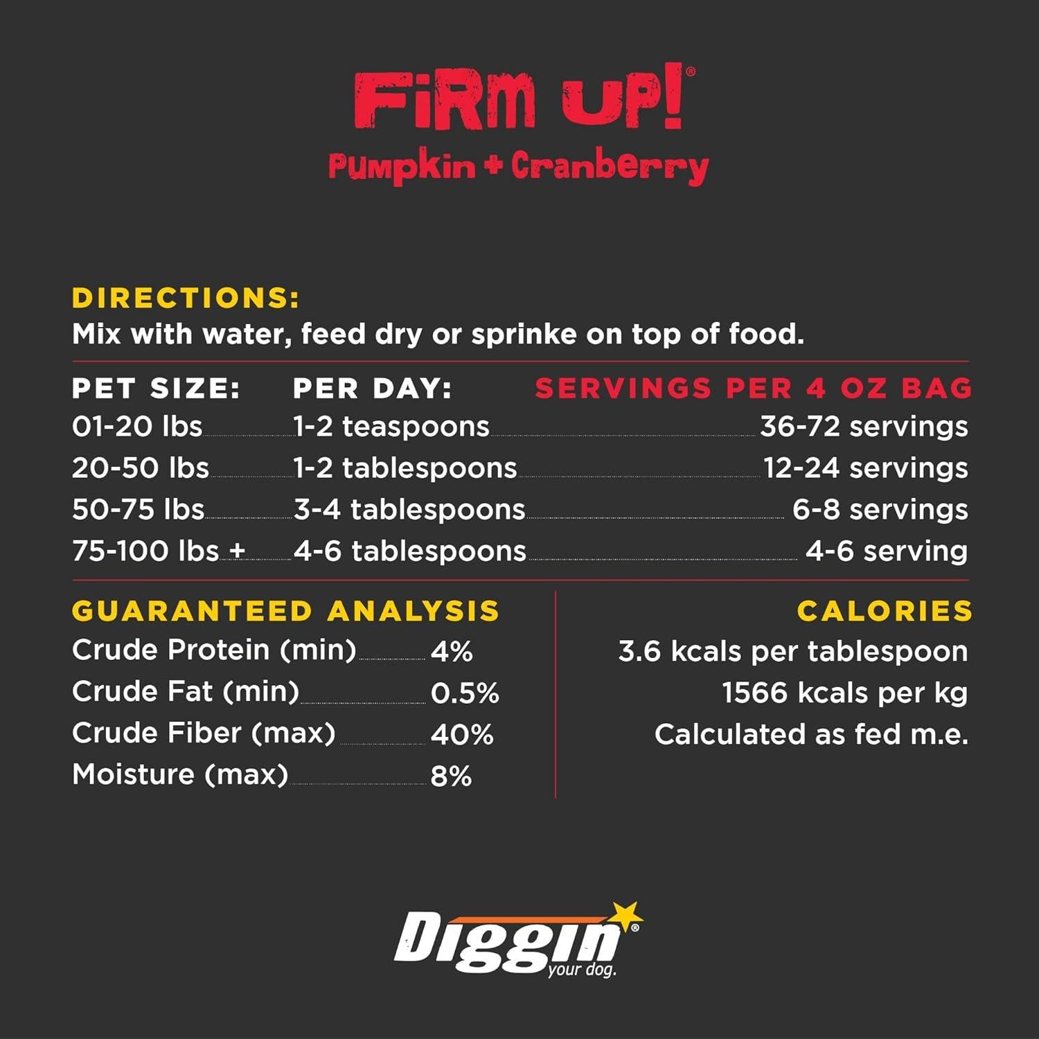 Suplemento Digestivo para Perros y Gatos Diggin' Your Dog 113 g