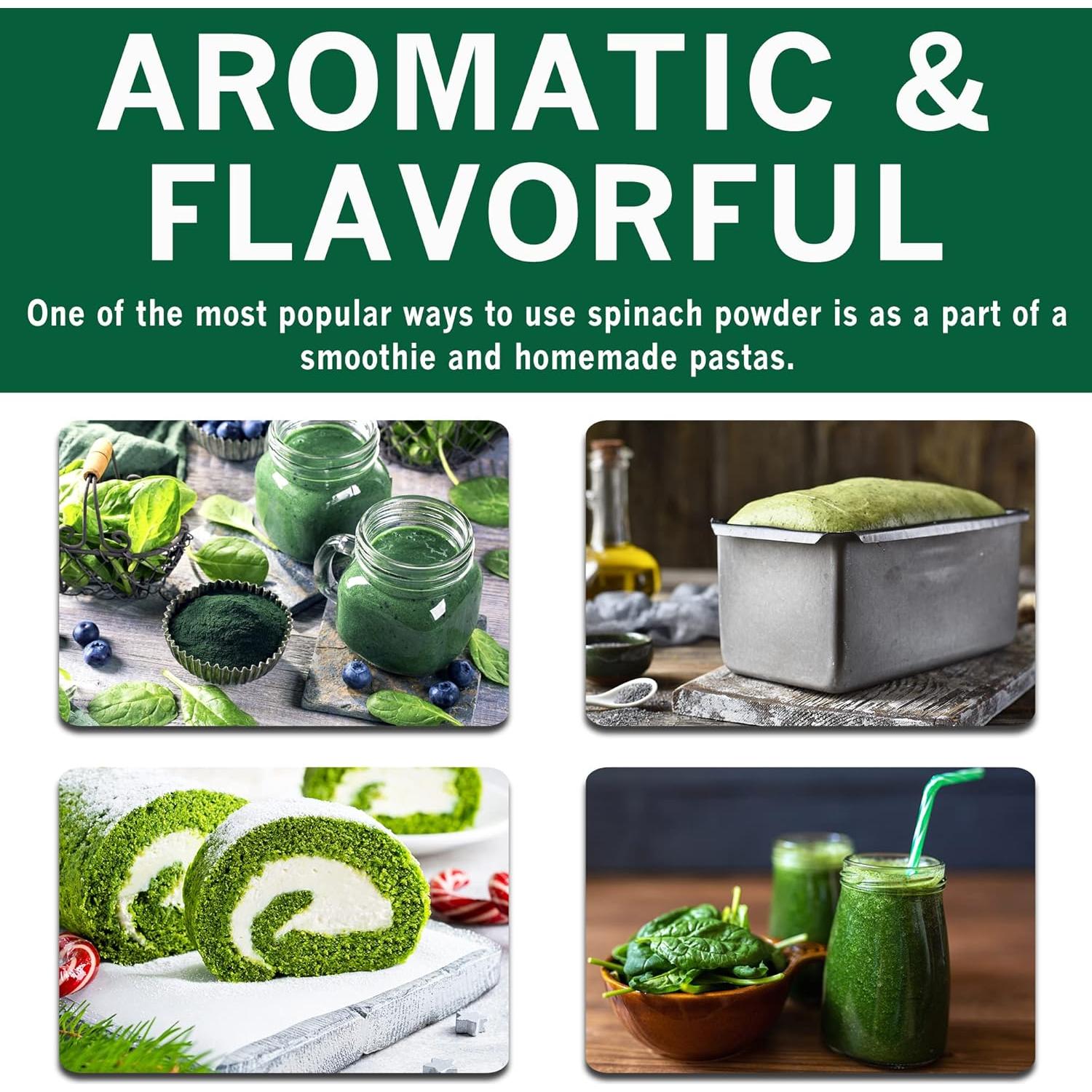 Polvo de Espinaca Secada Spices Village 113 g - Vegano y Sin Gluten