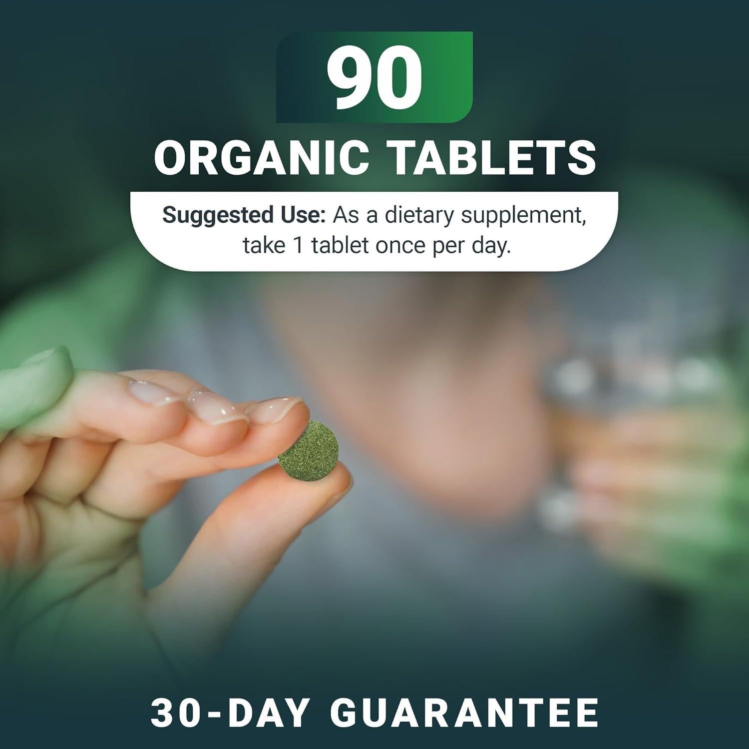 Tabletas de Superalimento Dr. Berg - 90 Tabletas Orgánicas