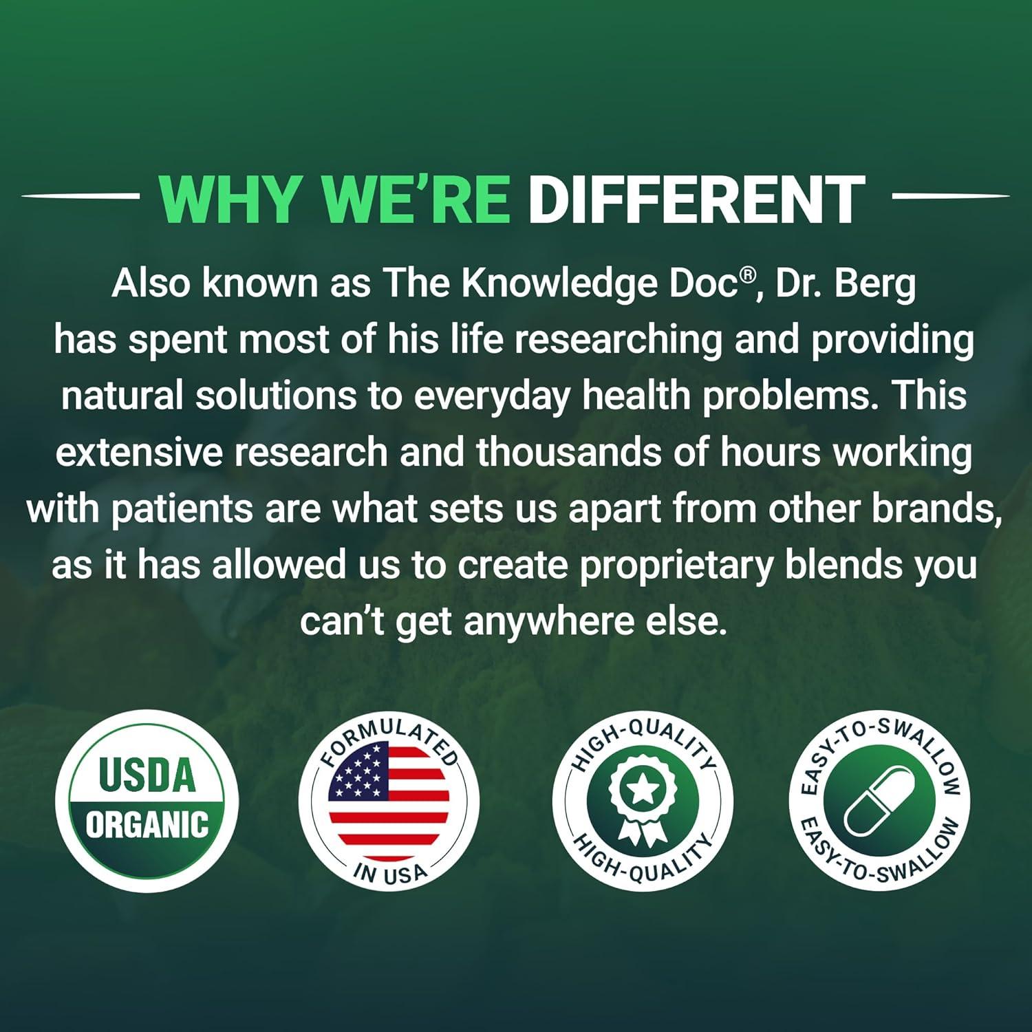 Tabletas de Superalimento Dr. Berg - 90 Tabletas Orgánicas