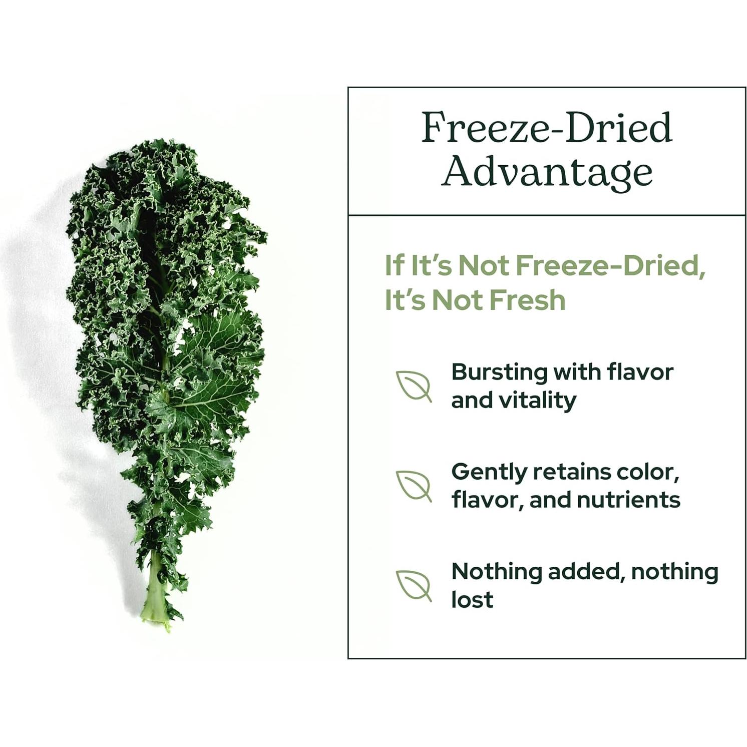 Polvo de Kale Orgánico Eclectic Herb 90 g - Superalimento Nutricional