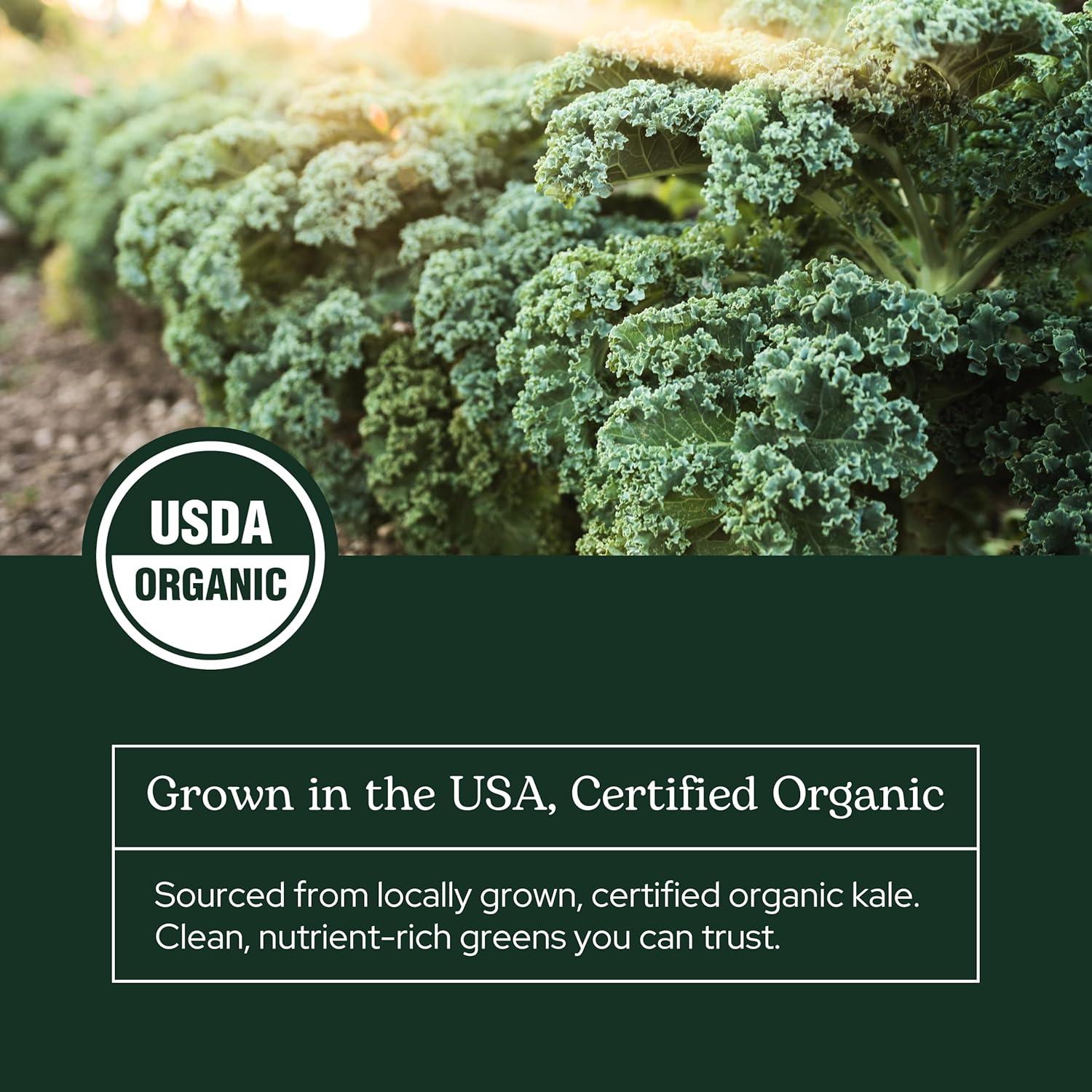 Polvo de Kale Orgánico Eclectic Herb 90 g - Superalimento Nutricional