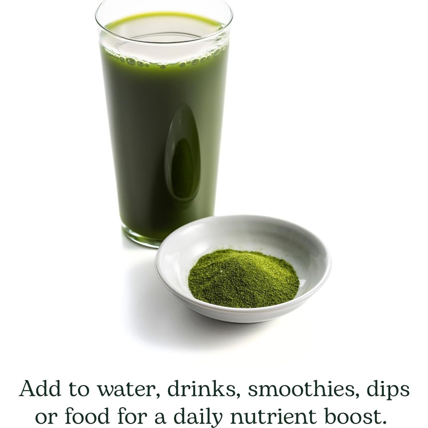 Polvo de Kale Orgánico Eclectic Herb 90 g - Superalimento Nutricional