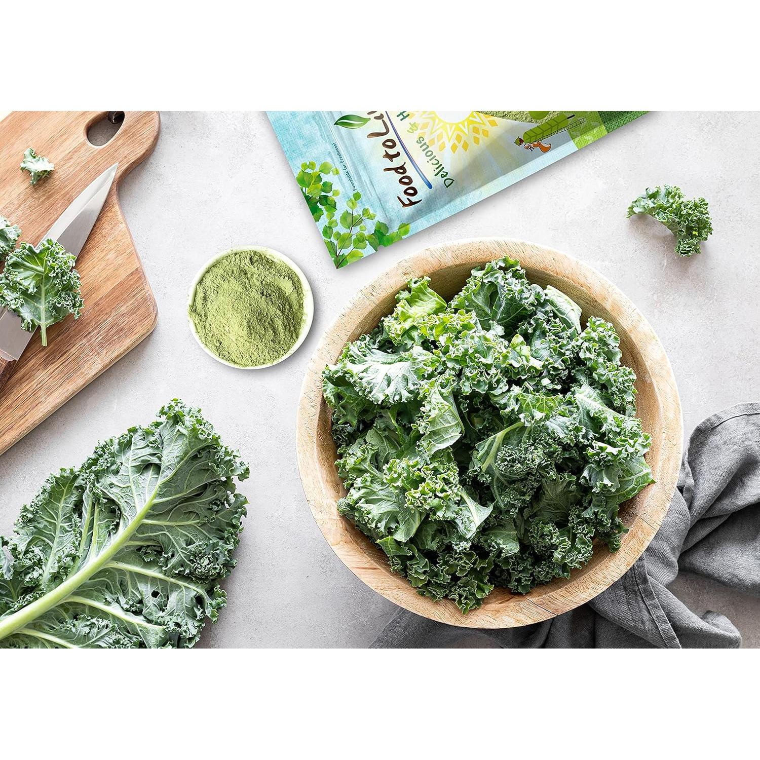 Polvo de Col Rizada Orgánico Food to Live 226g Vegano Kosher