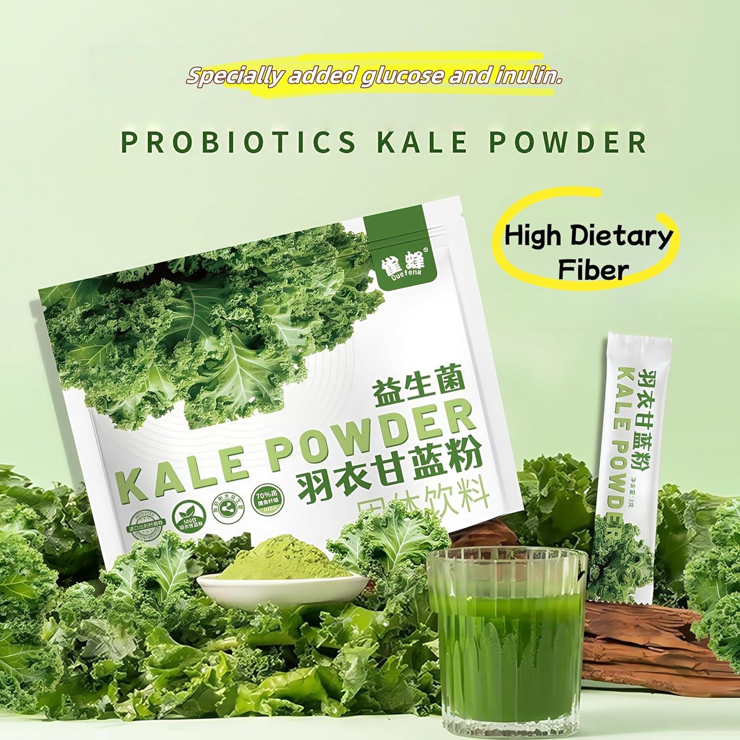 Polvo de Jugo Verde Orgánico Pure Fine - 20 Paquetes de 3g