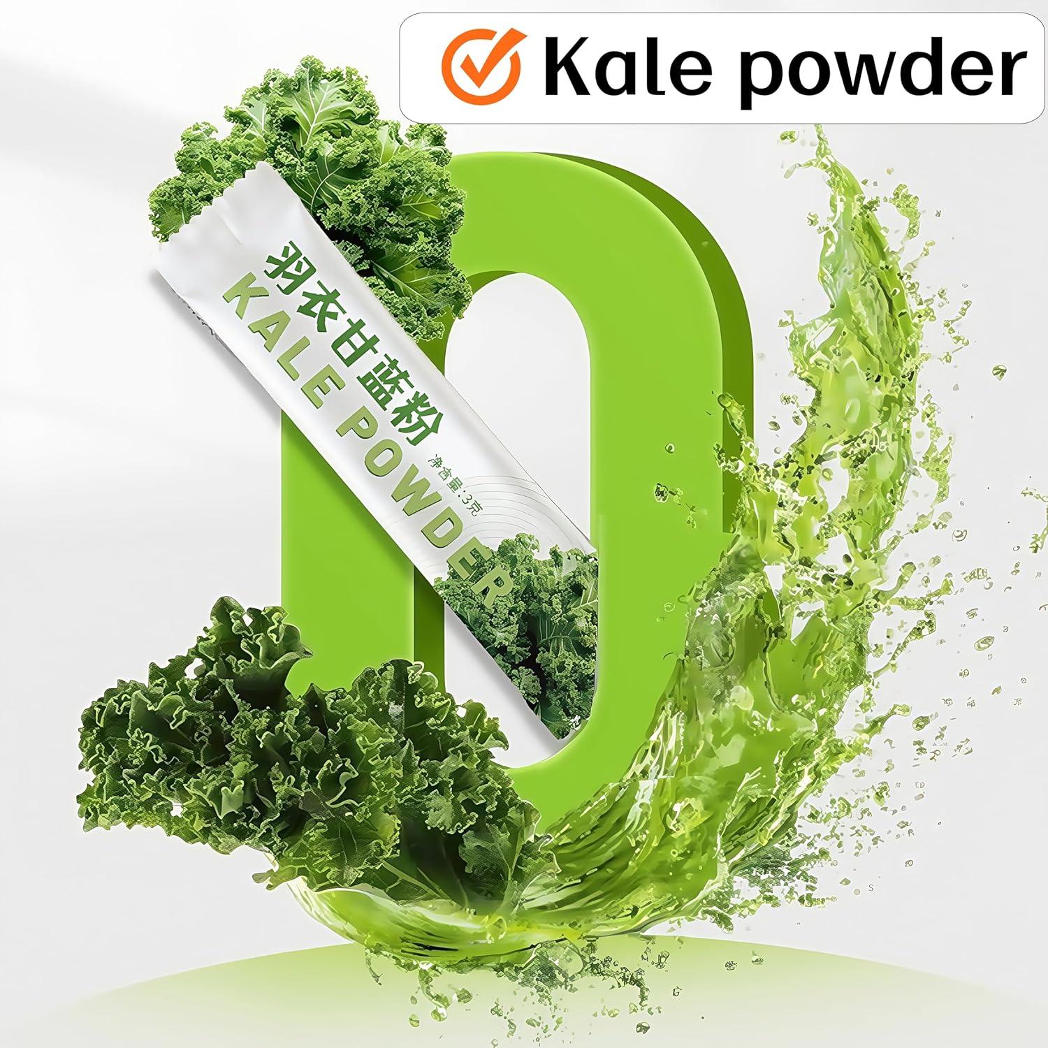 Polvo de Jugo Verde Orgánico Pure Fine - 20 Paquetes de 3g