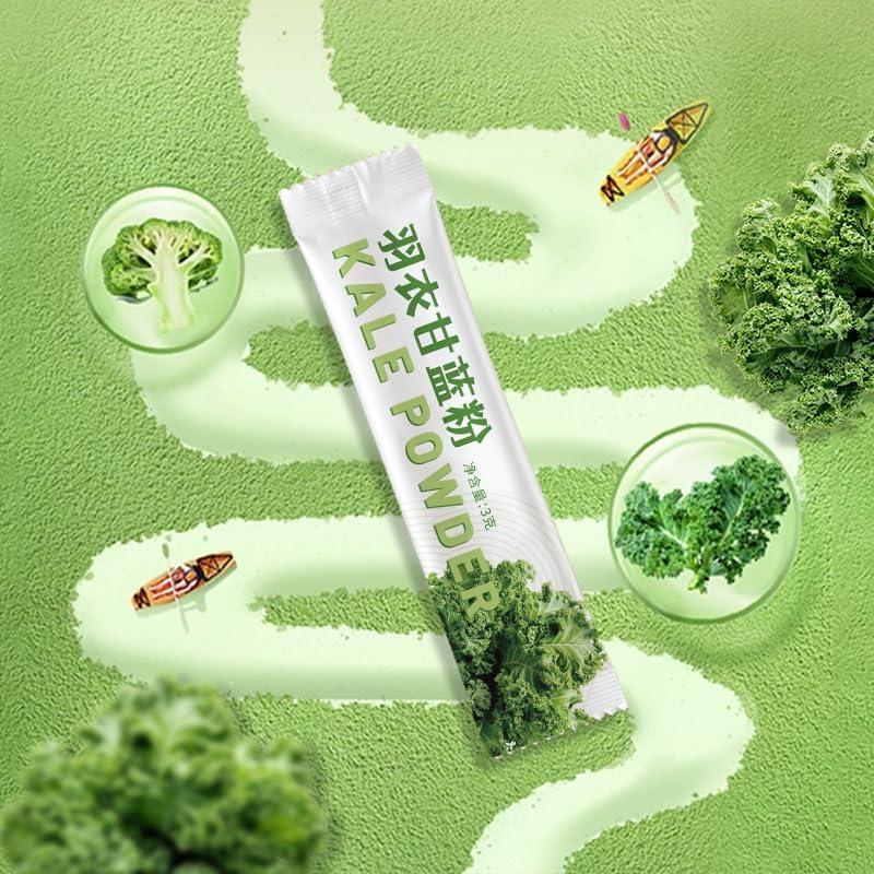 Polvo de Jugo Verde Orgánico Pure Fine - 20 Paquetes de 3g