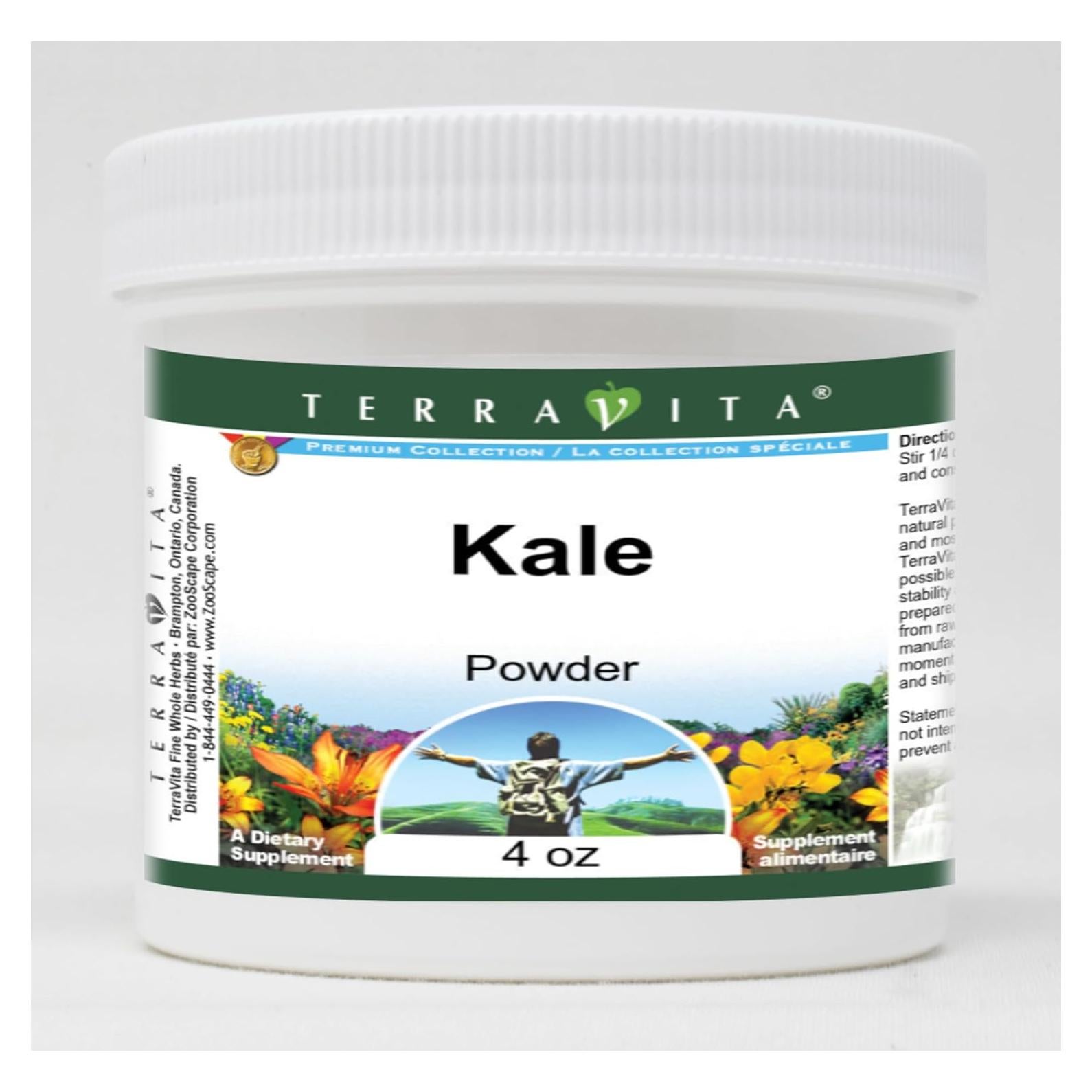 Polvo de Kale TerraVita 113.4 g - Sin Rellenos