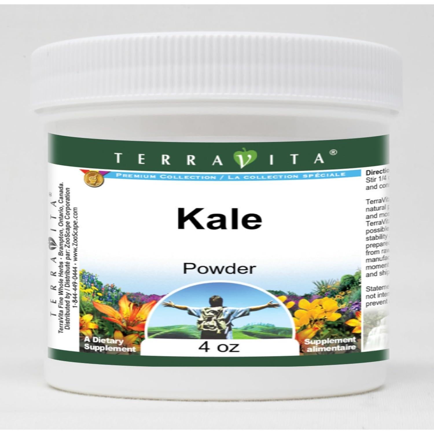 Polvo de Kale TerraVita 113.4 g - Sin Rellenos