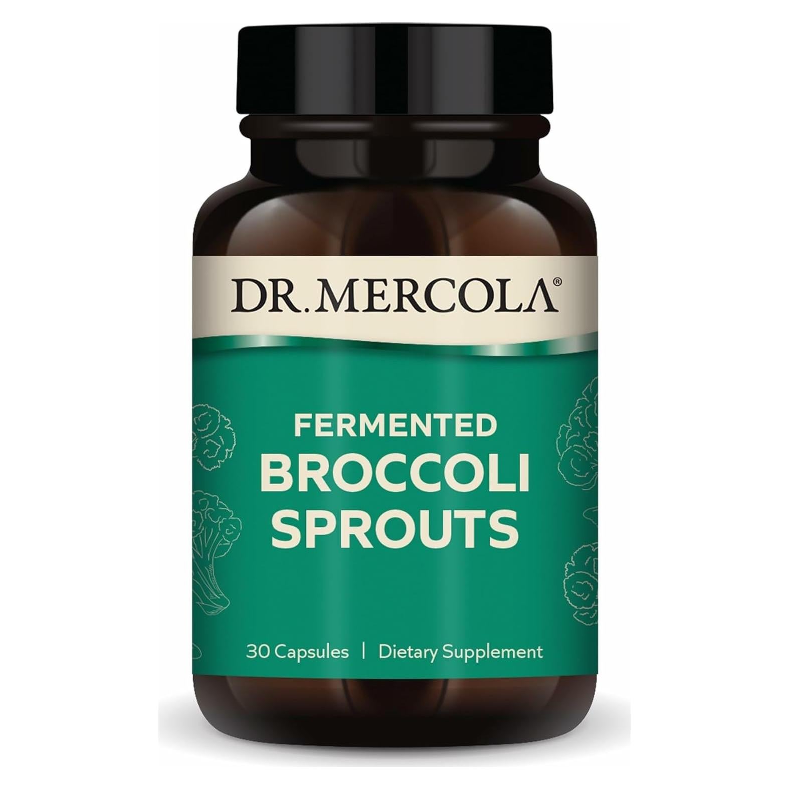 Brotes de Brócoli Fermentados Orgánicos Dr. Mercola - 30 Cápsulas