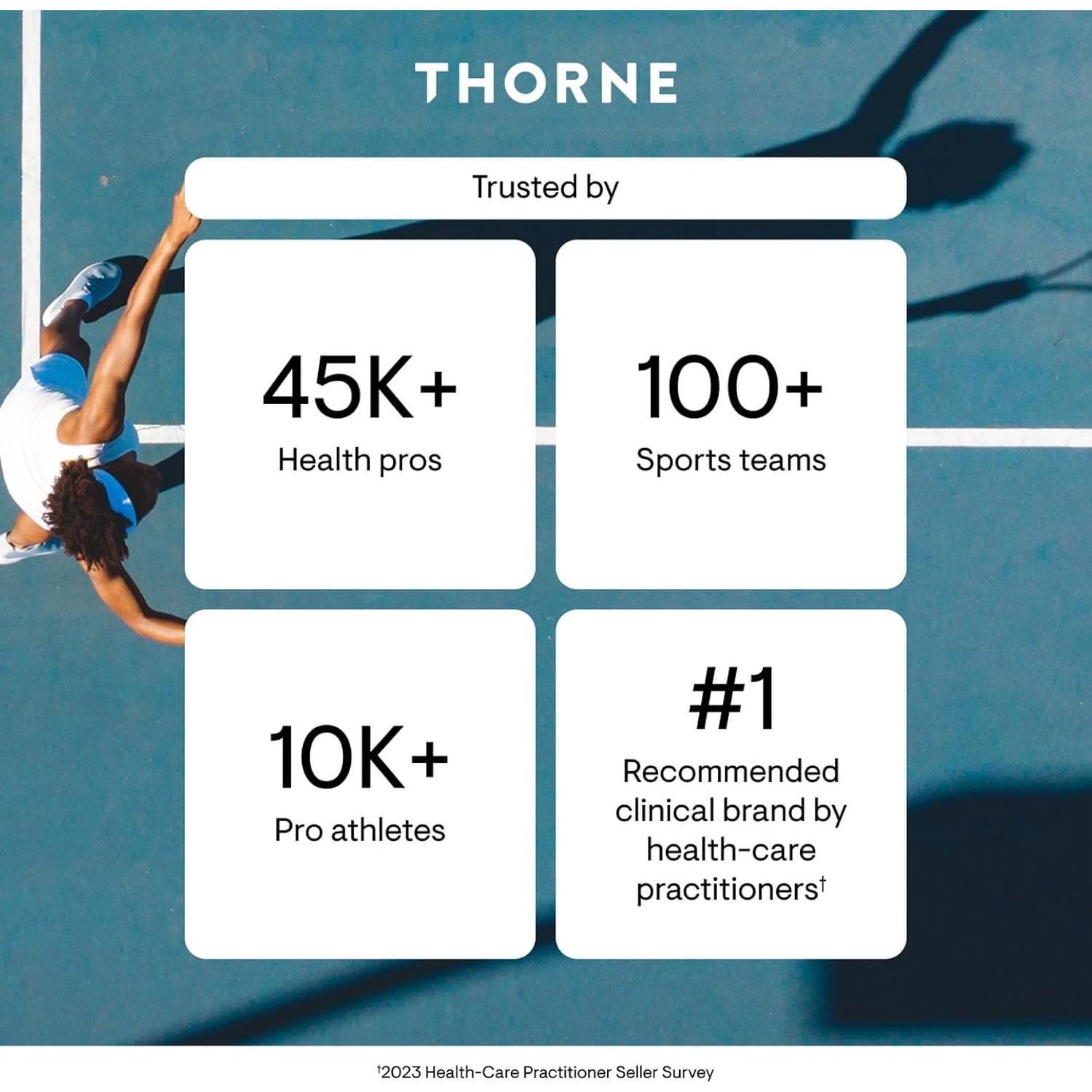 THORNE Extracto de Semilla de Brócoli 60 Cápsulas Antioxidante