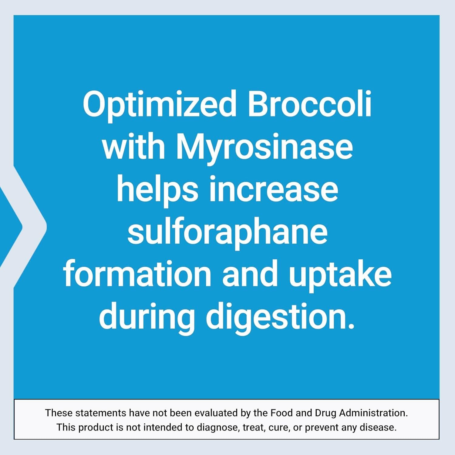 Suplemento de Brócoli Life Extension 30 Cápsulas Vegetariano