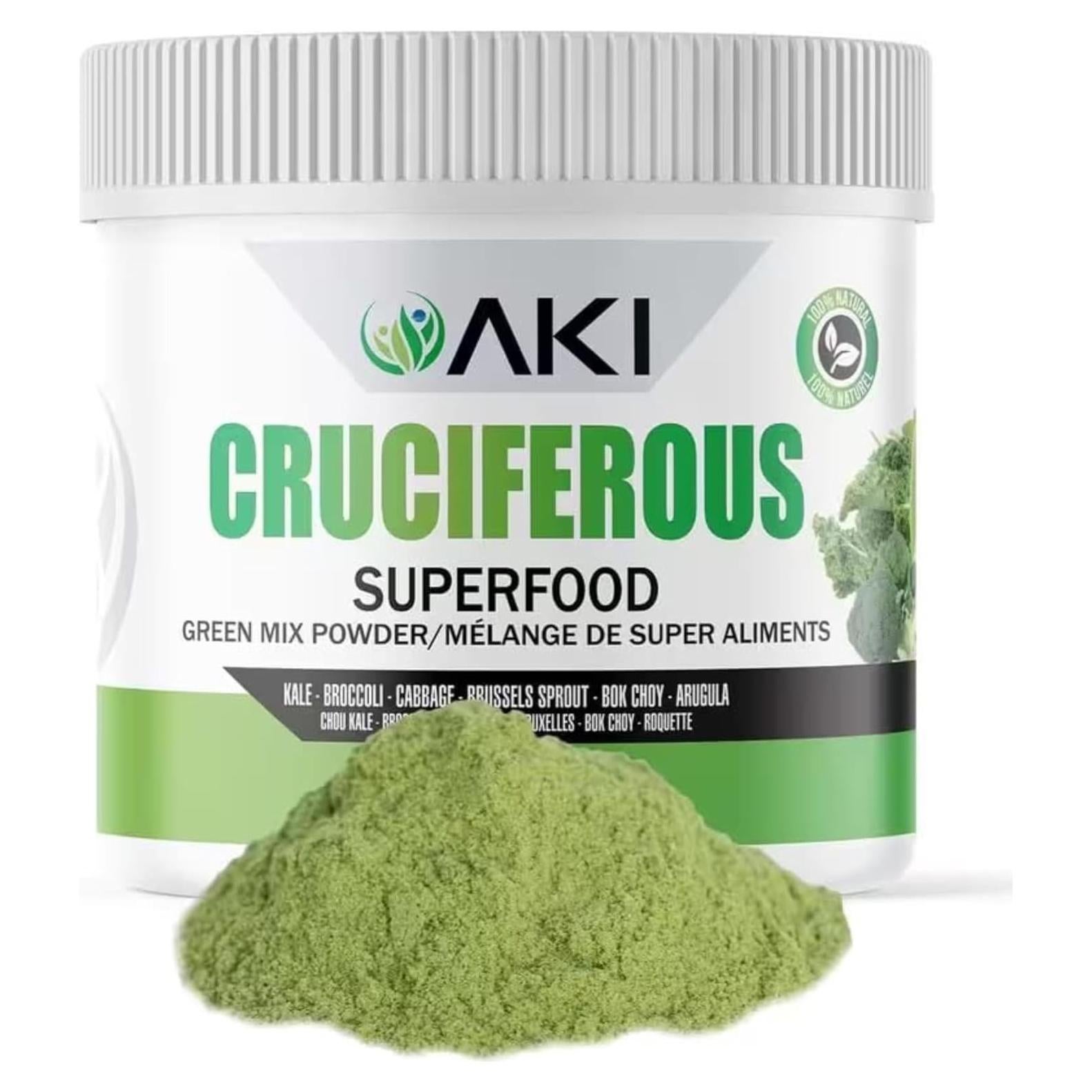 Mezcla de Superalimentos Crucíferos AKI 150g - Sin Azúcar, Vegano