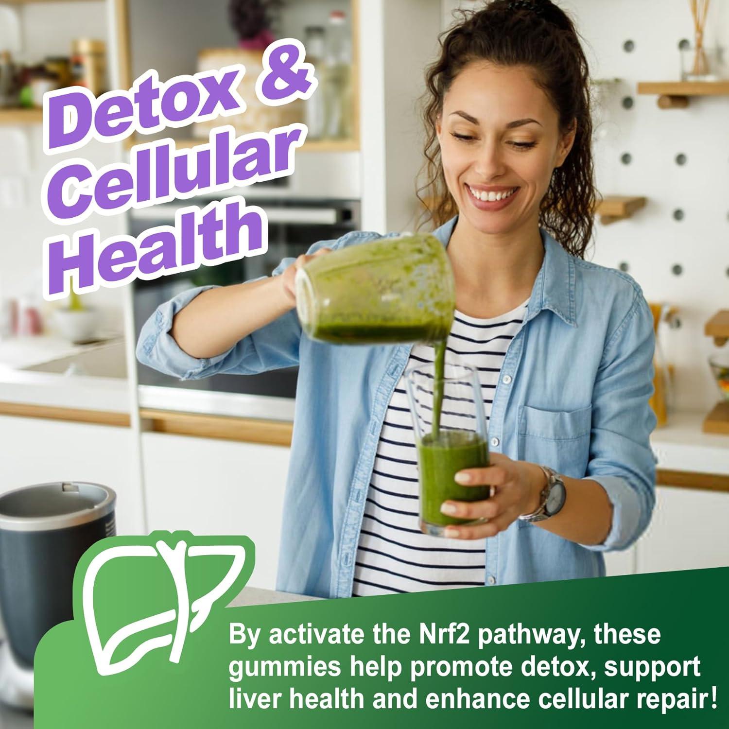 Suplemento Liposomal de Sulforafano 150mg Nextdia - 60 Gominolas