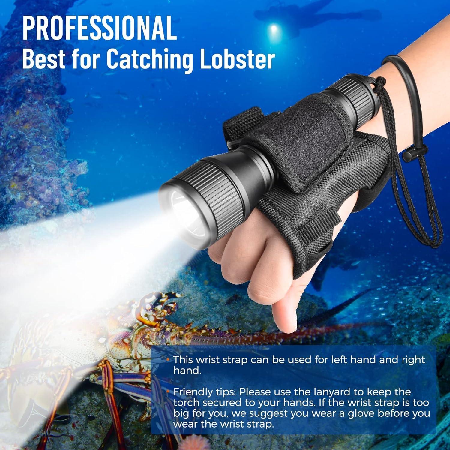 Linterna de Buceo ORCATORCH D550 1000 Lúmenes IP68