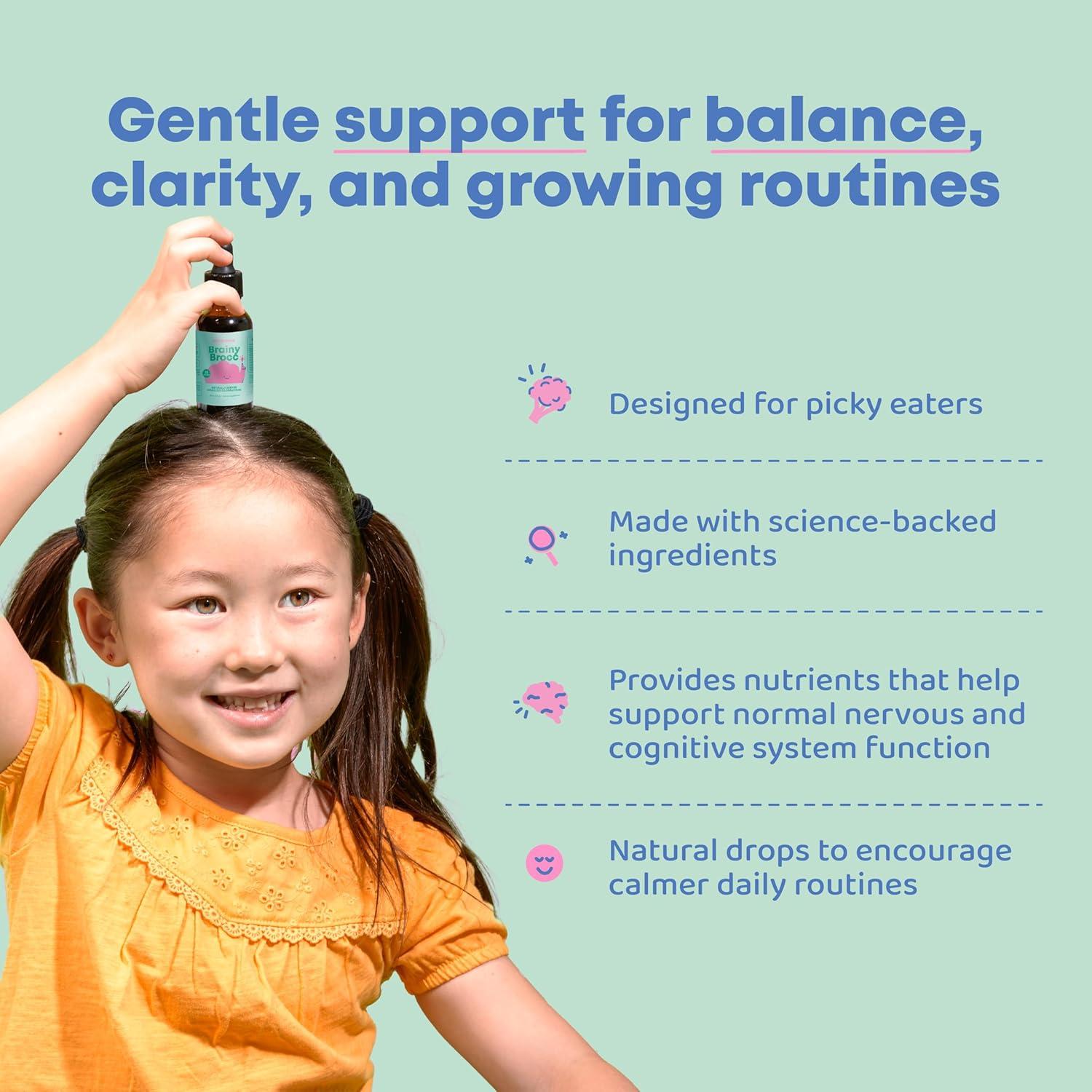 Suplemento Líquido de Sulforafano JoySpring para Niños 30 Días