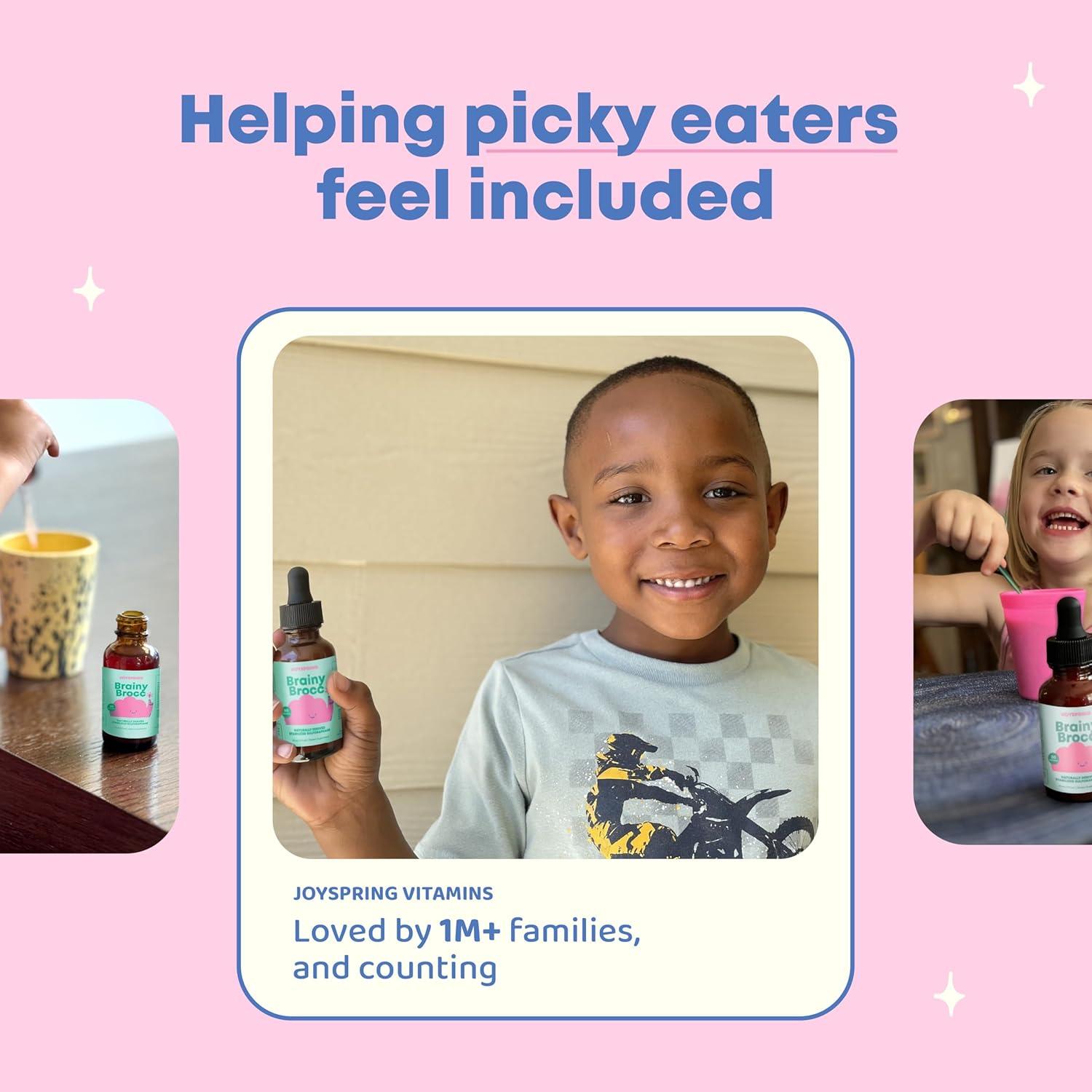 Suplemento Líquido de Sulforafano JoySpring para Niños 30 Días