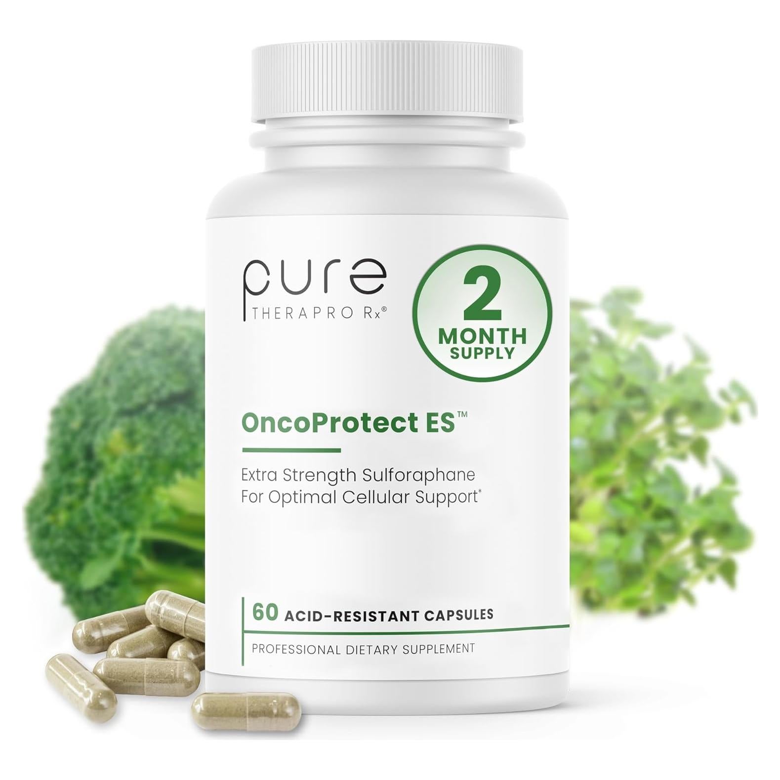 Suplemento Sulforafano Pure TheraPro Rx 706 mg 60 Cápsulas