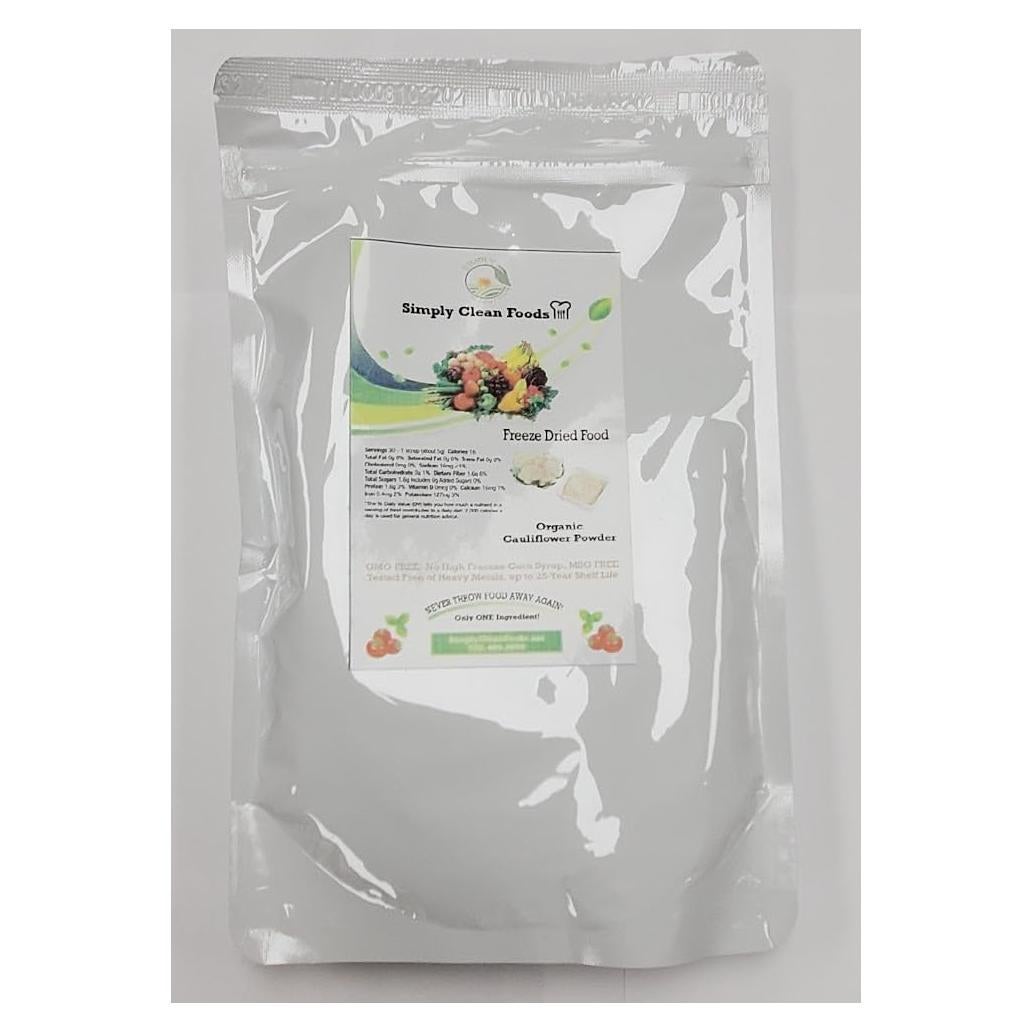 Polvo de Coliflor Deshidratado Orgánico Simply Clean Foods 567g