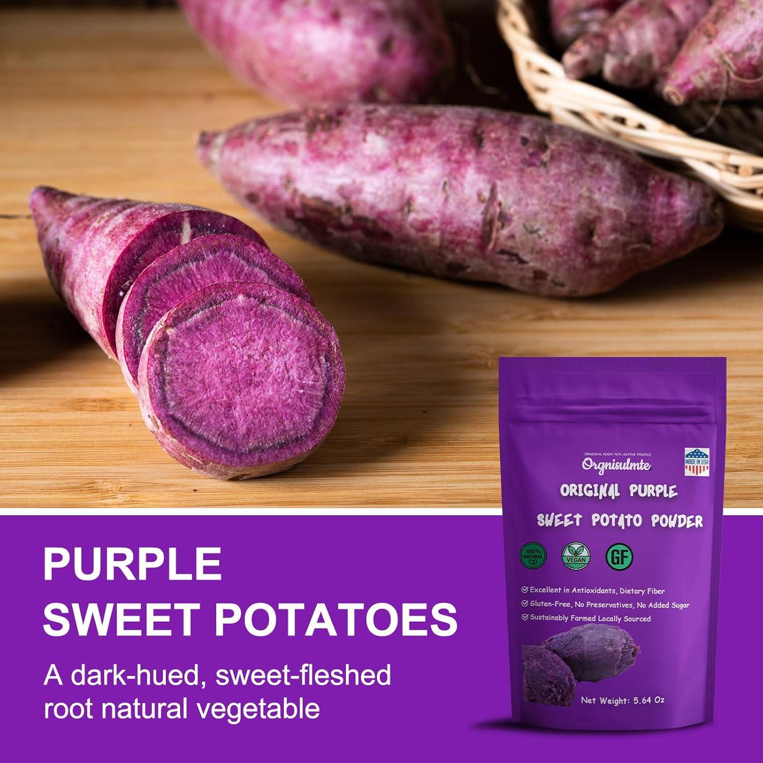 Polvo de Batata Morada 100% Puro Natural NutriFoods 160g