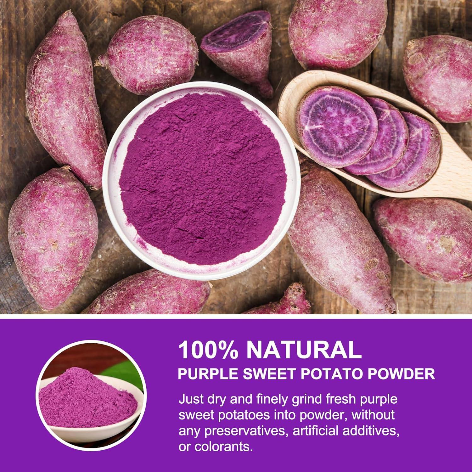 Polvo de Batata Morada 100% Puro Natural NutriFoods 160g